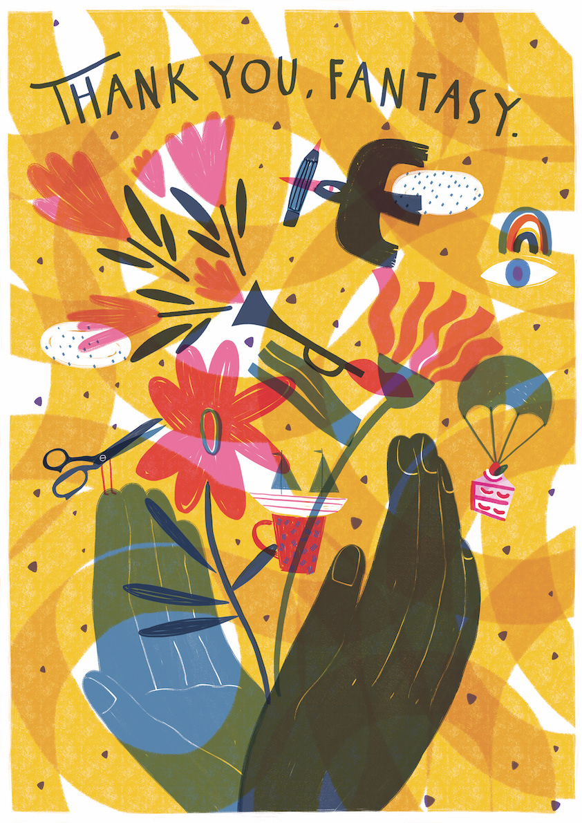 gratitude - digital illustration