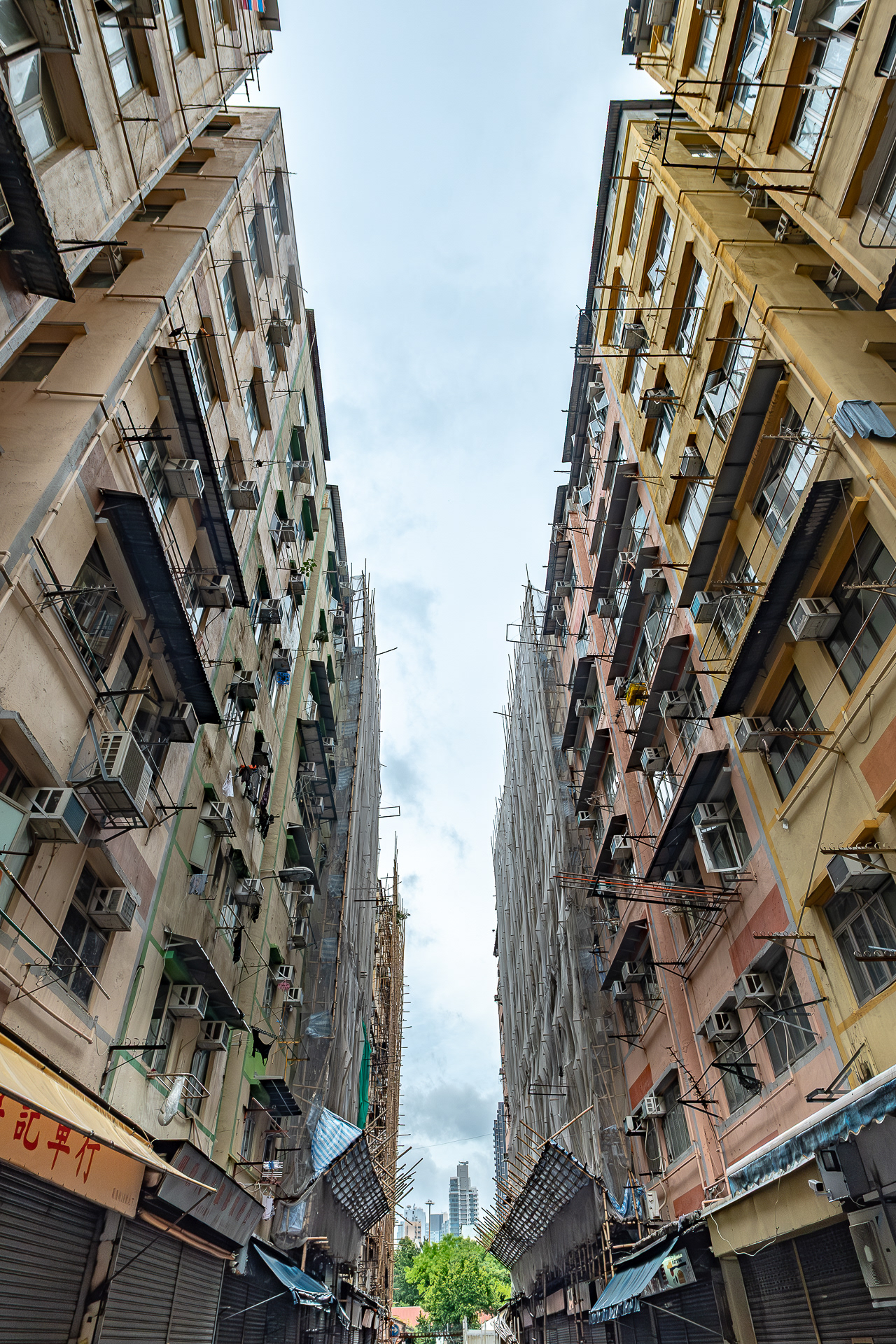 Fung Yi Street Facades, Hong Kong typology