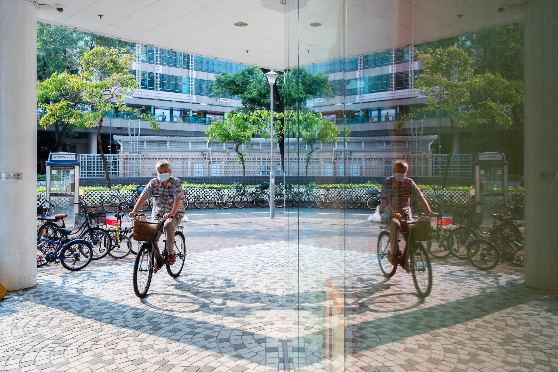 Hong Kong Mirrored Cityscape, Sheung Shui