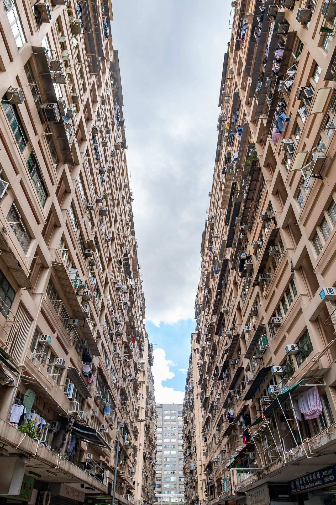 Man Wai Street Facades, Hong Kong typology