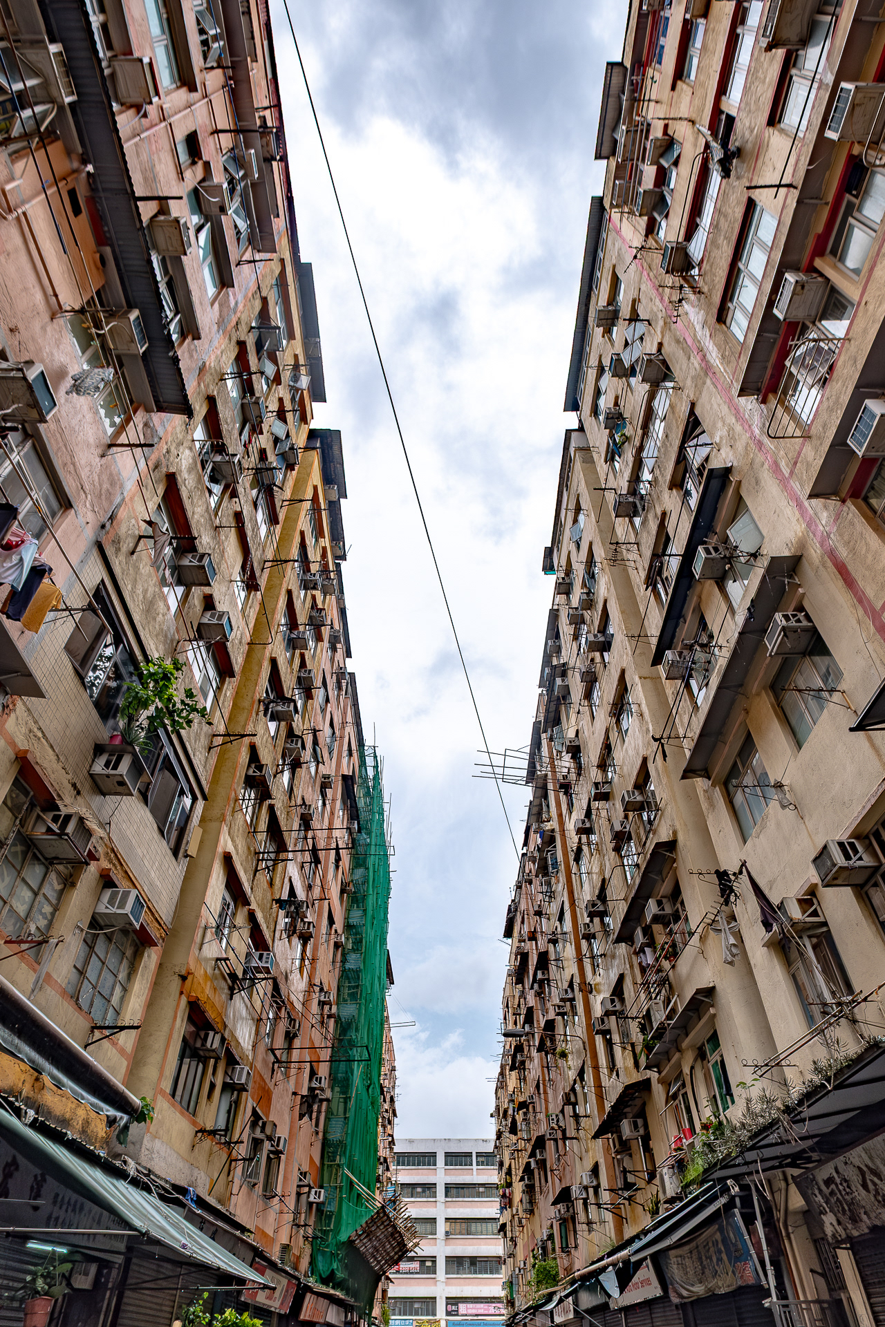 Shim Luen Street Facades, Hong Kong typology