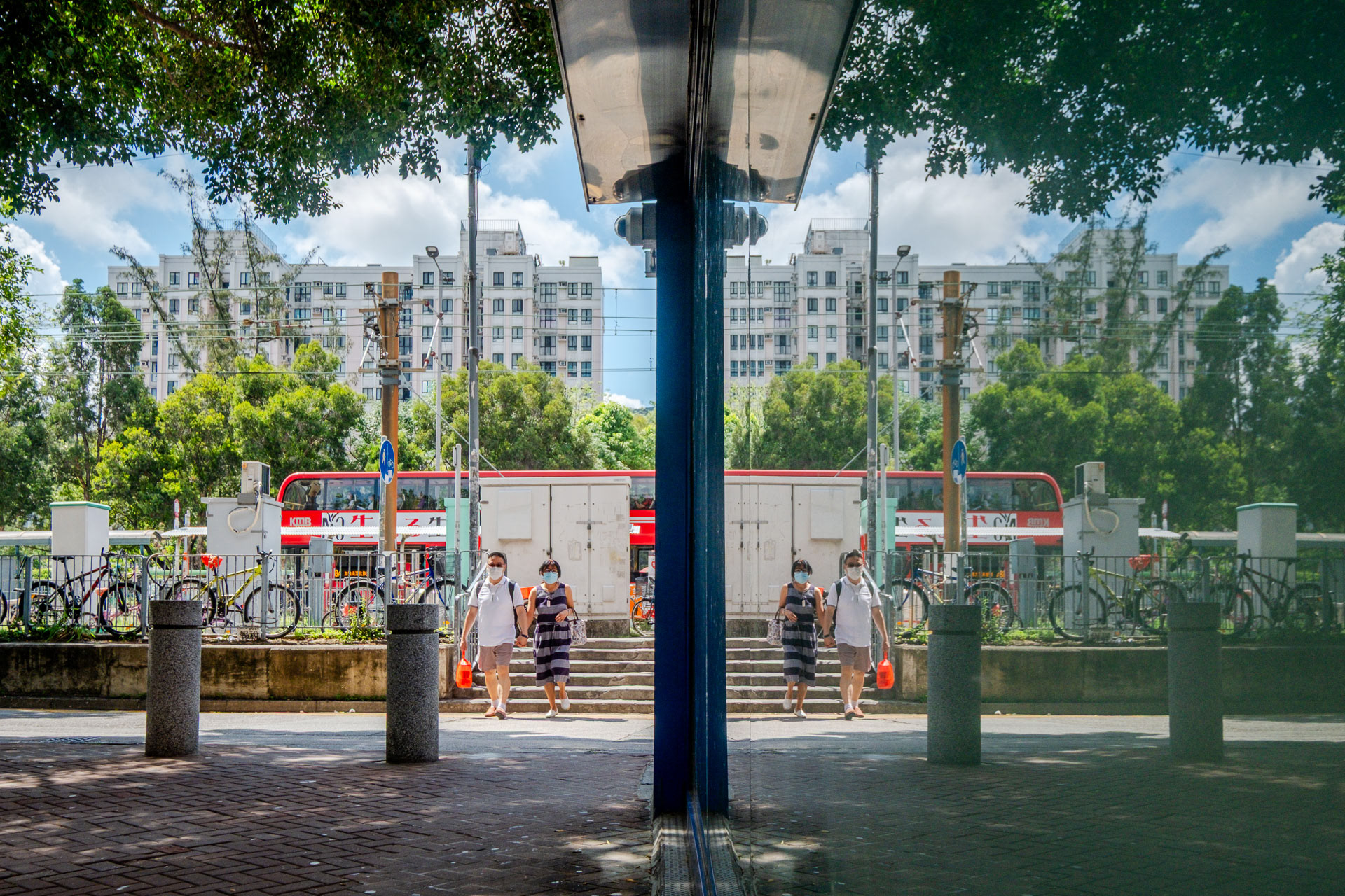 Hong Kong Mirrored Cityscape, Hung Shui Kiu 2