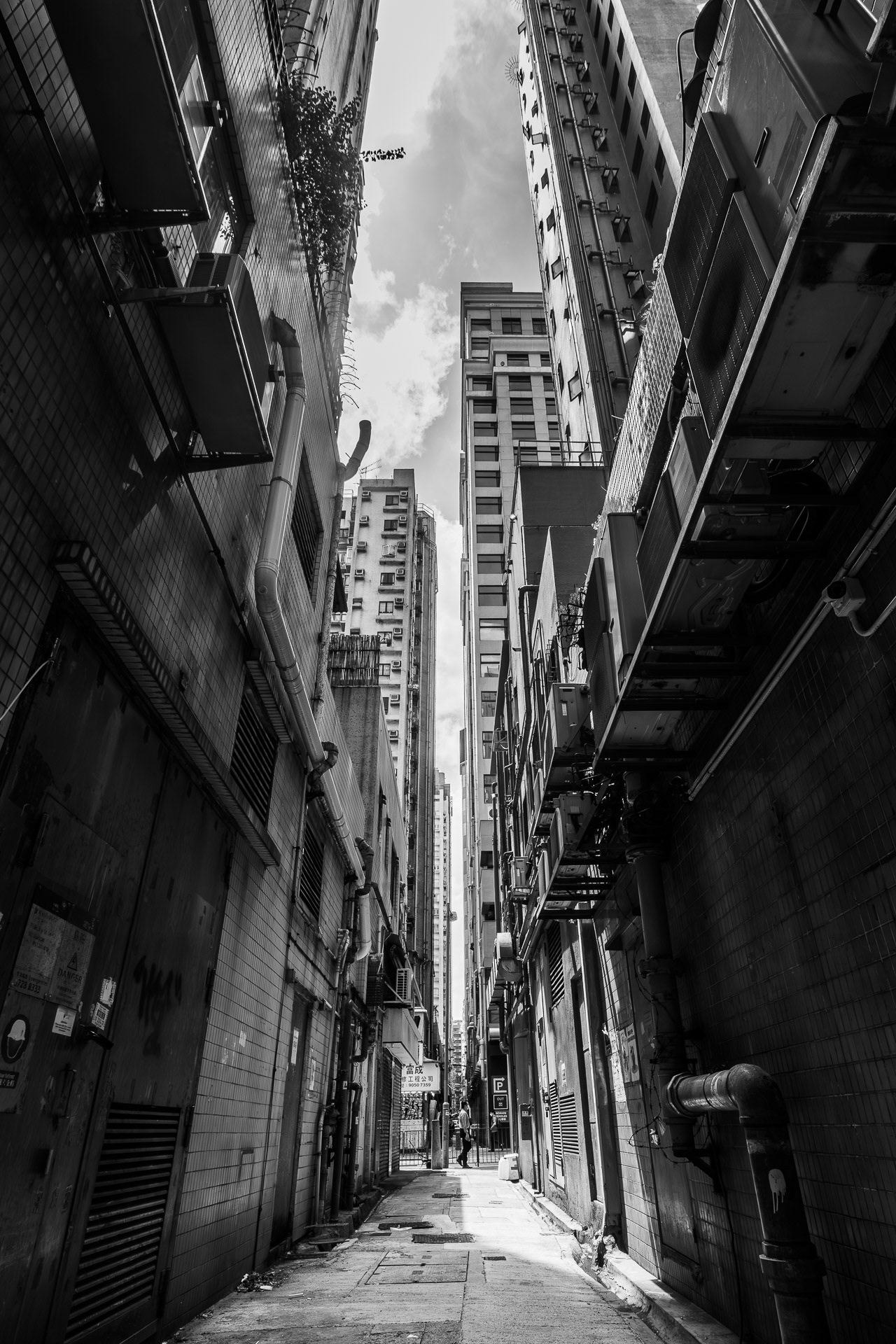 Alleyways in Hong Kong