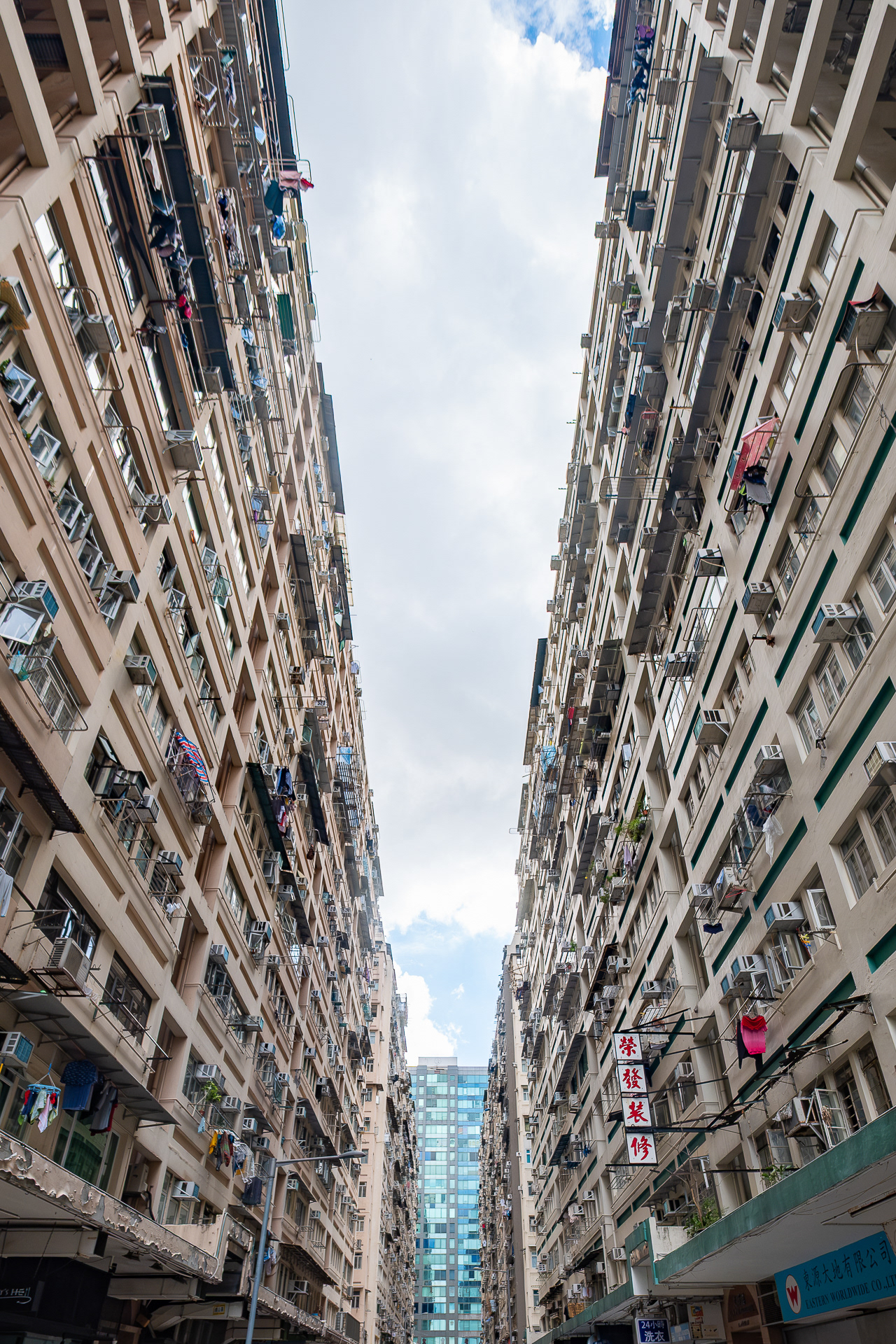 Man Yuen Street Facades, Hong Kong typology
