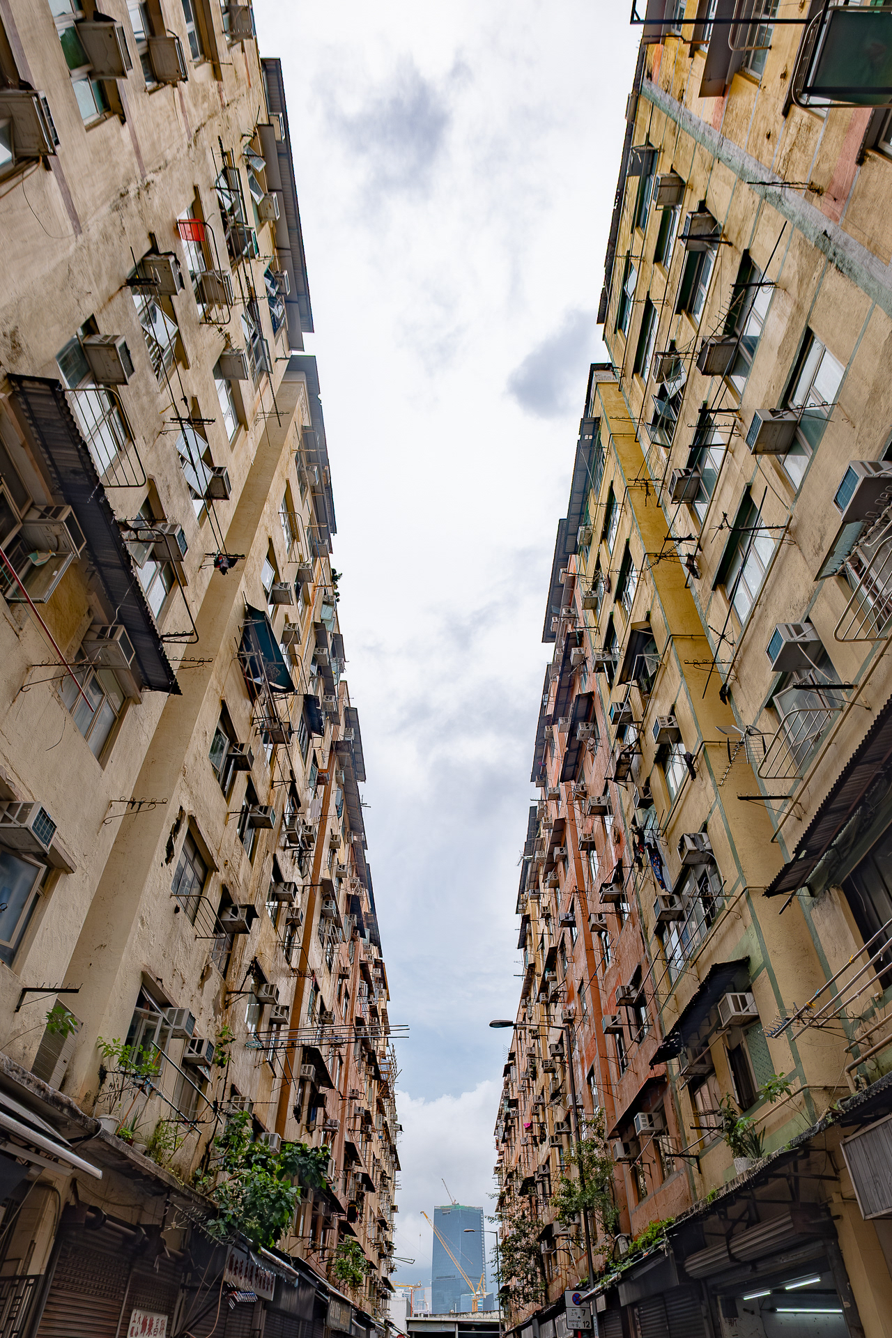Yin On Street Facades, Hong Kong typology