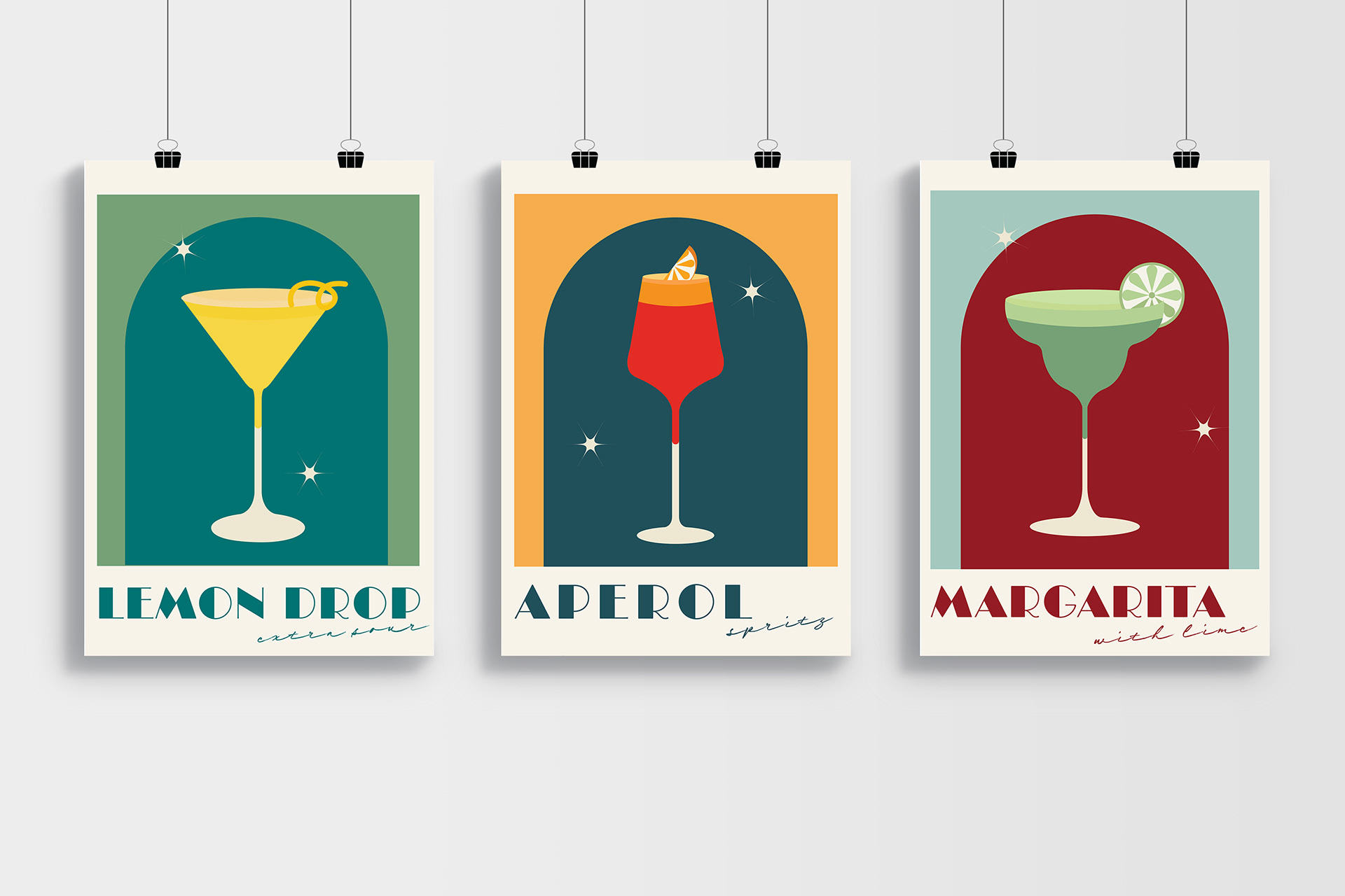 Cocktail Posters