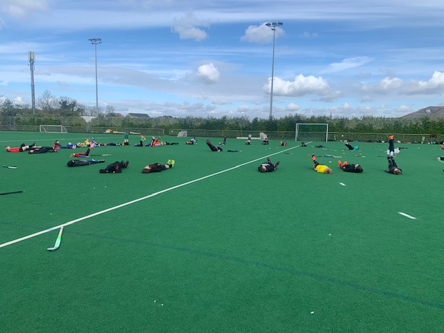 Easter Camp warm up with Peter 'Joe Wicks' Cottrell