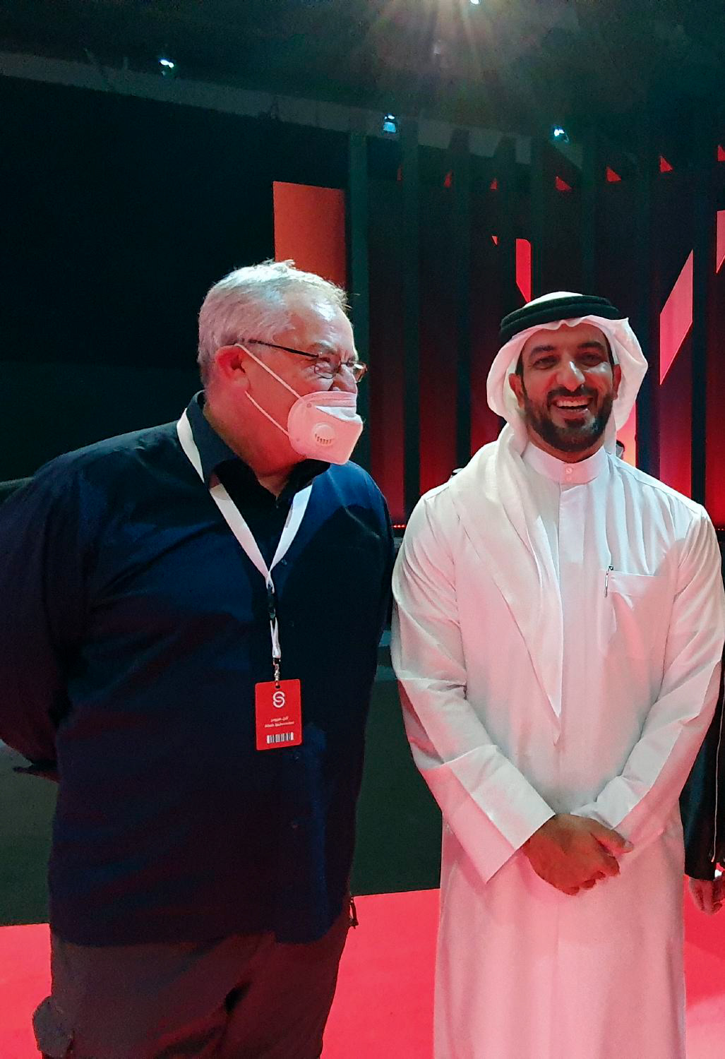 Talking with Sheikh Sultan bin Ahmed Al Qasimi, Chairman of Sharjah Media Council