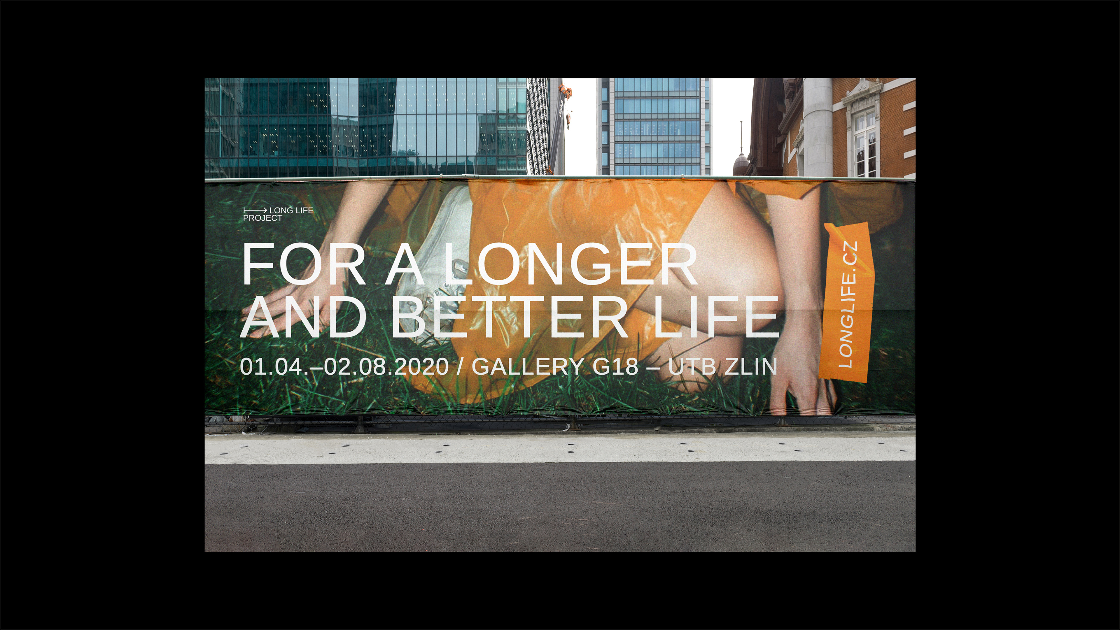 visual identity for www.longlifeproject.cz