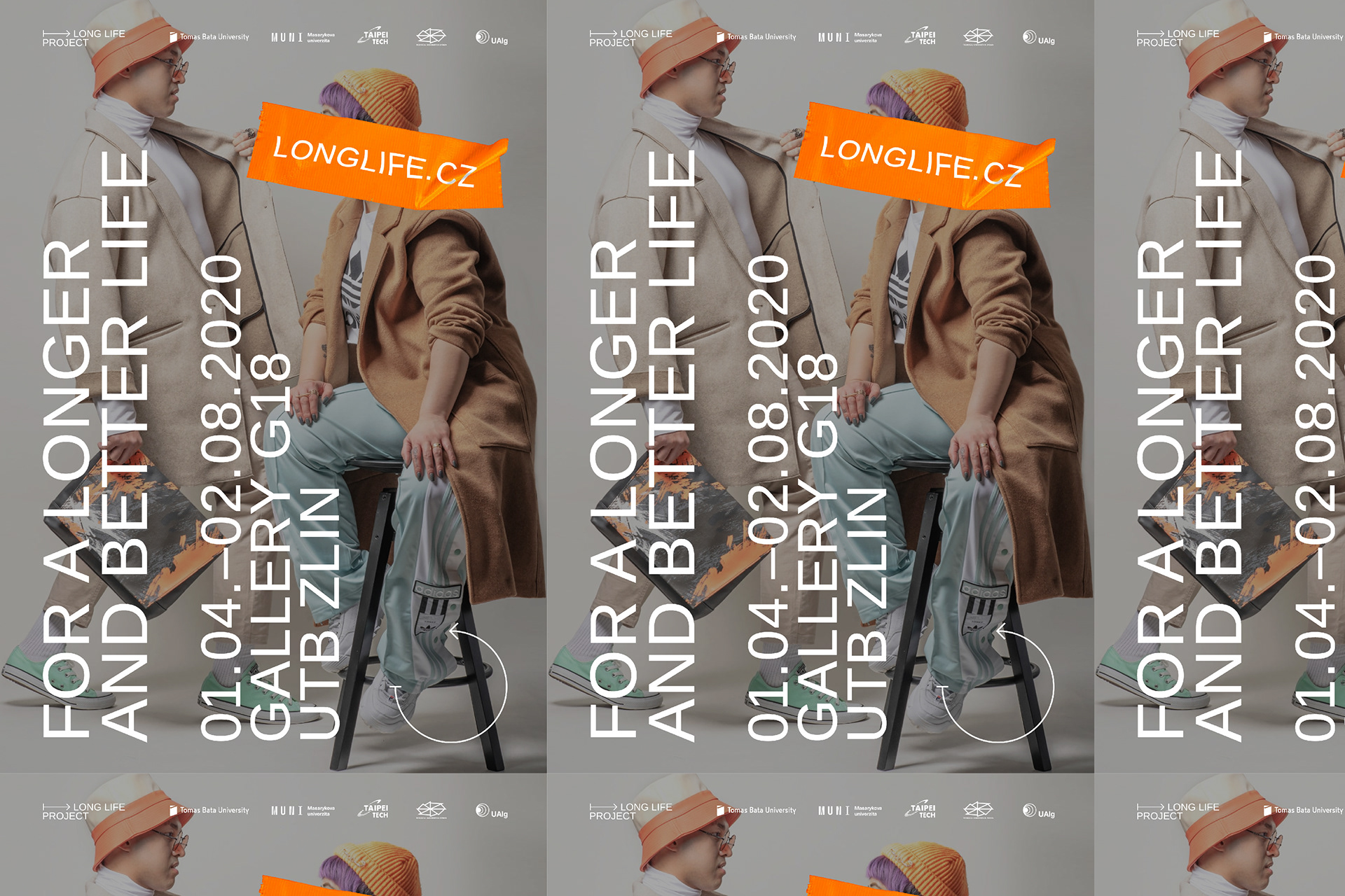 visual identity for www.longlifeproject.cz