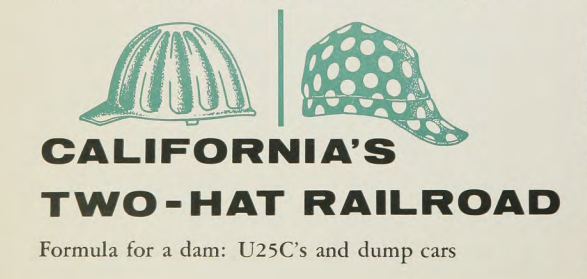Original design for ODC's "Two-Hat Railroad"