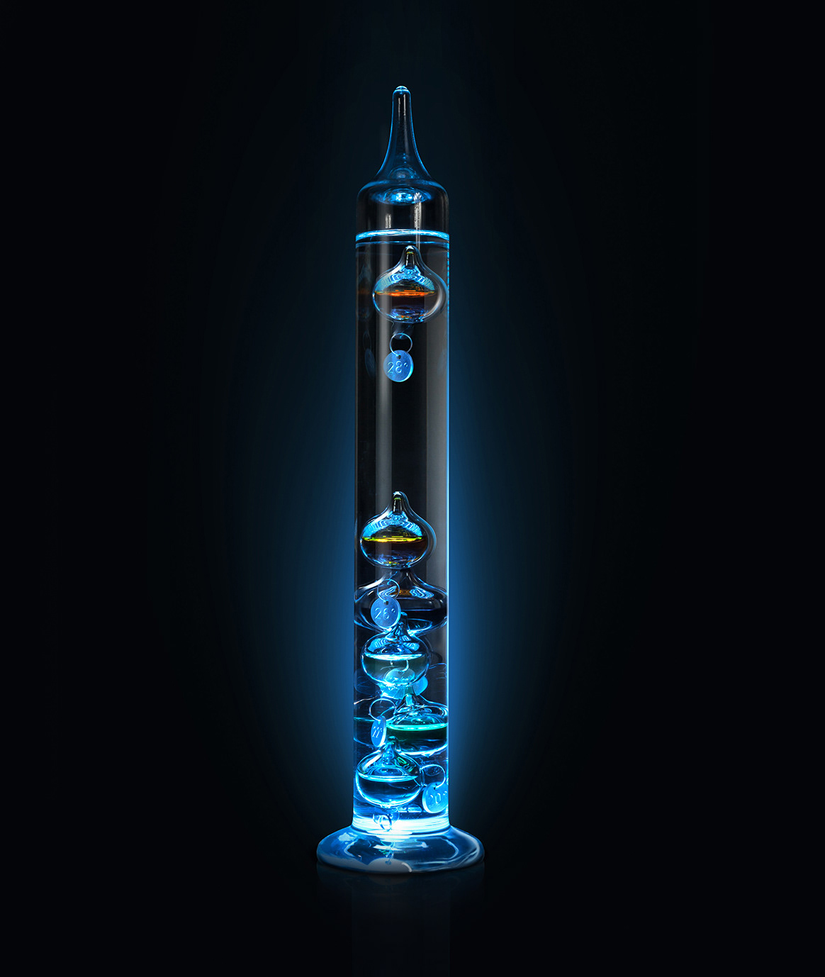 Galileo thermometer