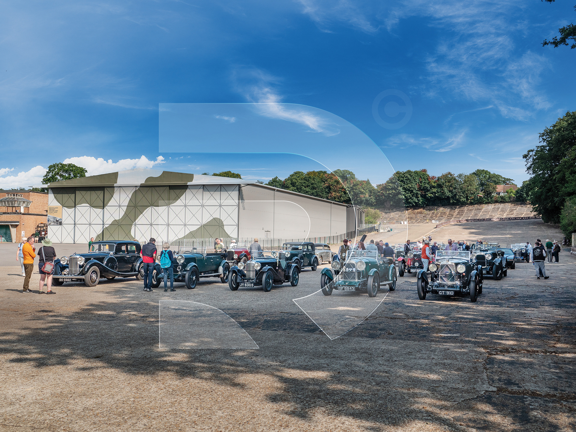 Lagonda Fete at Brooklands 2024