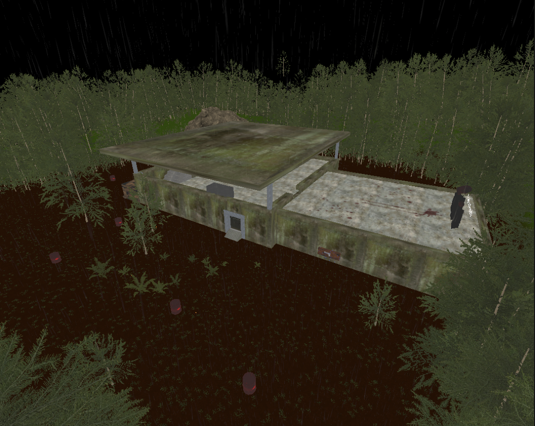 Unlit Version of the Level