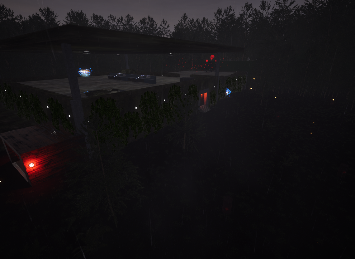 Added more light sources and particle effects to the level