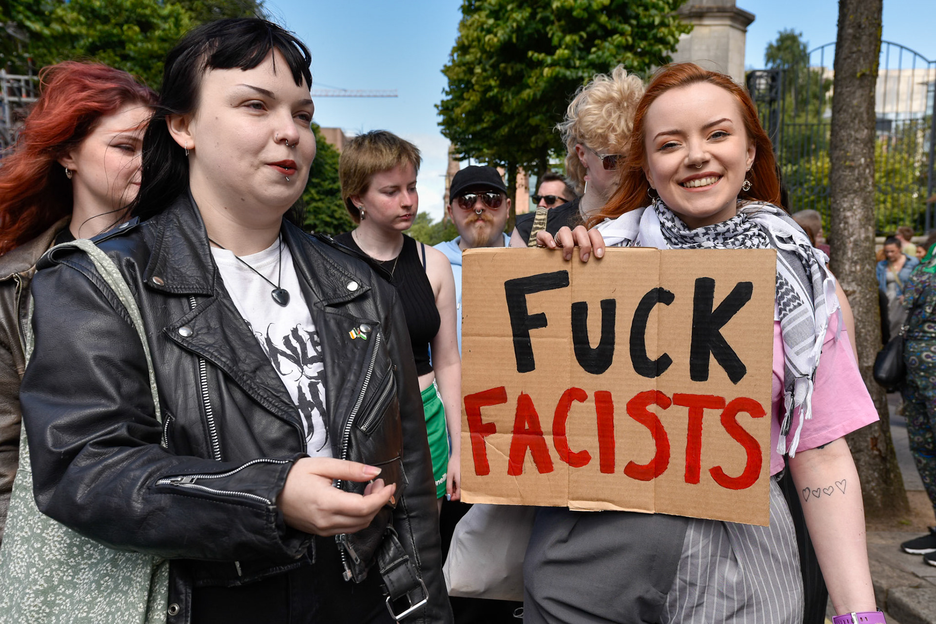 United Against Racism.Belfast, Starting  Writer’s Square to City HallSaturday 10th August 2024,12 noon.