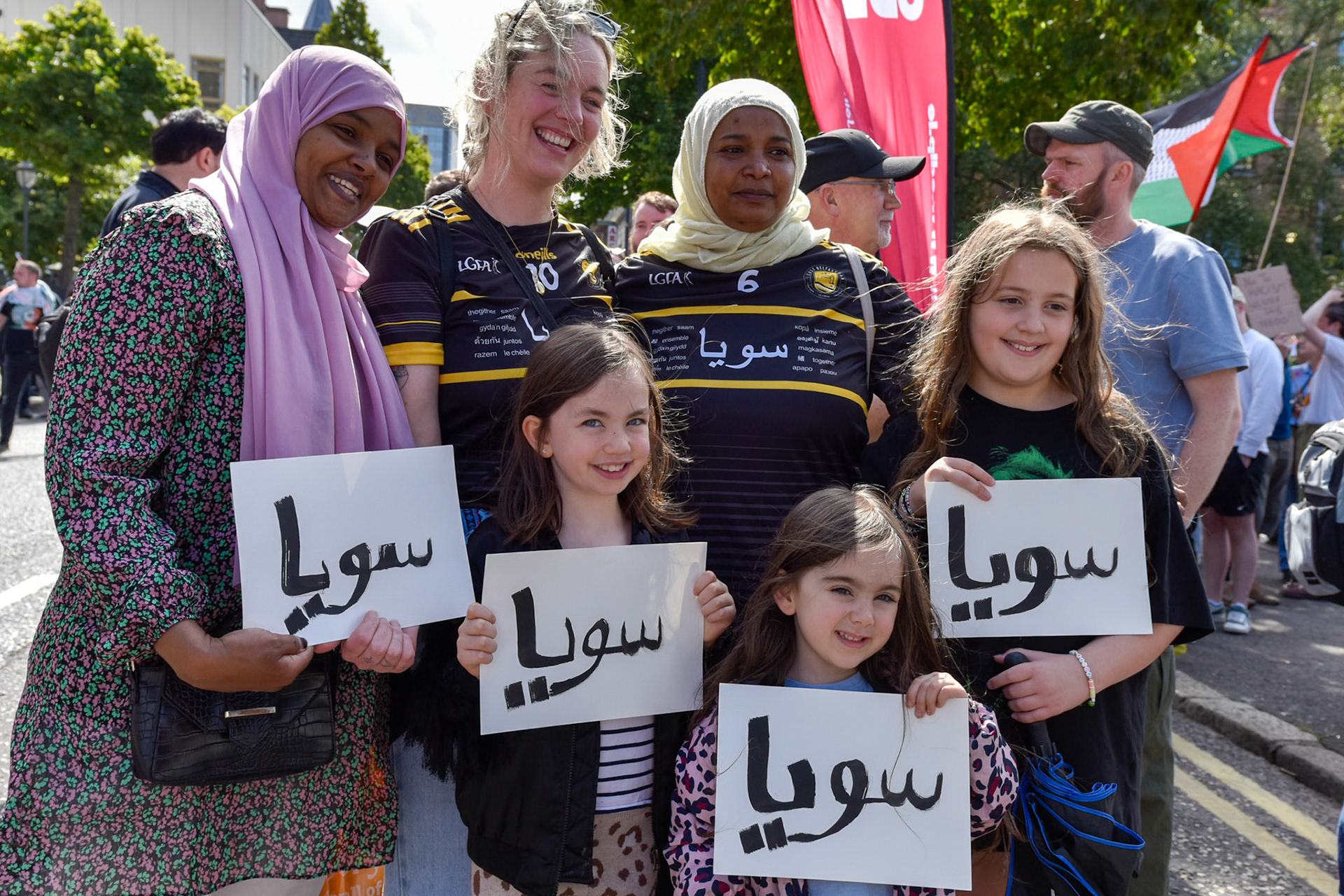 United Against Racism.Belfast, Starting  Writer’s Square to City HallSaturday 10th August 2024,12 noon.