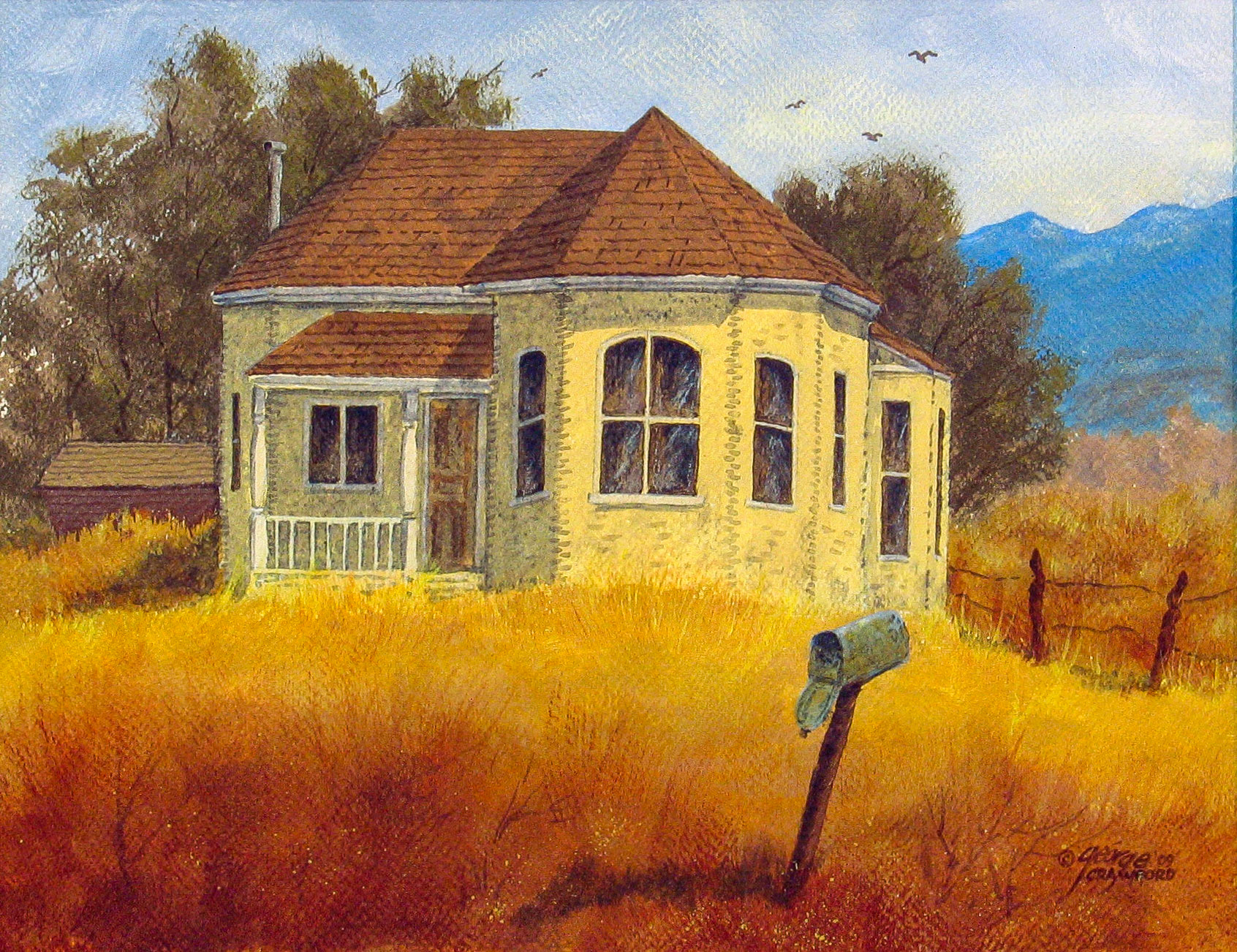 RFD 101; 14 x 18 inches; Acrylic on panel; © 2009