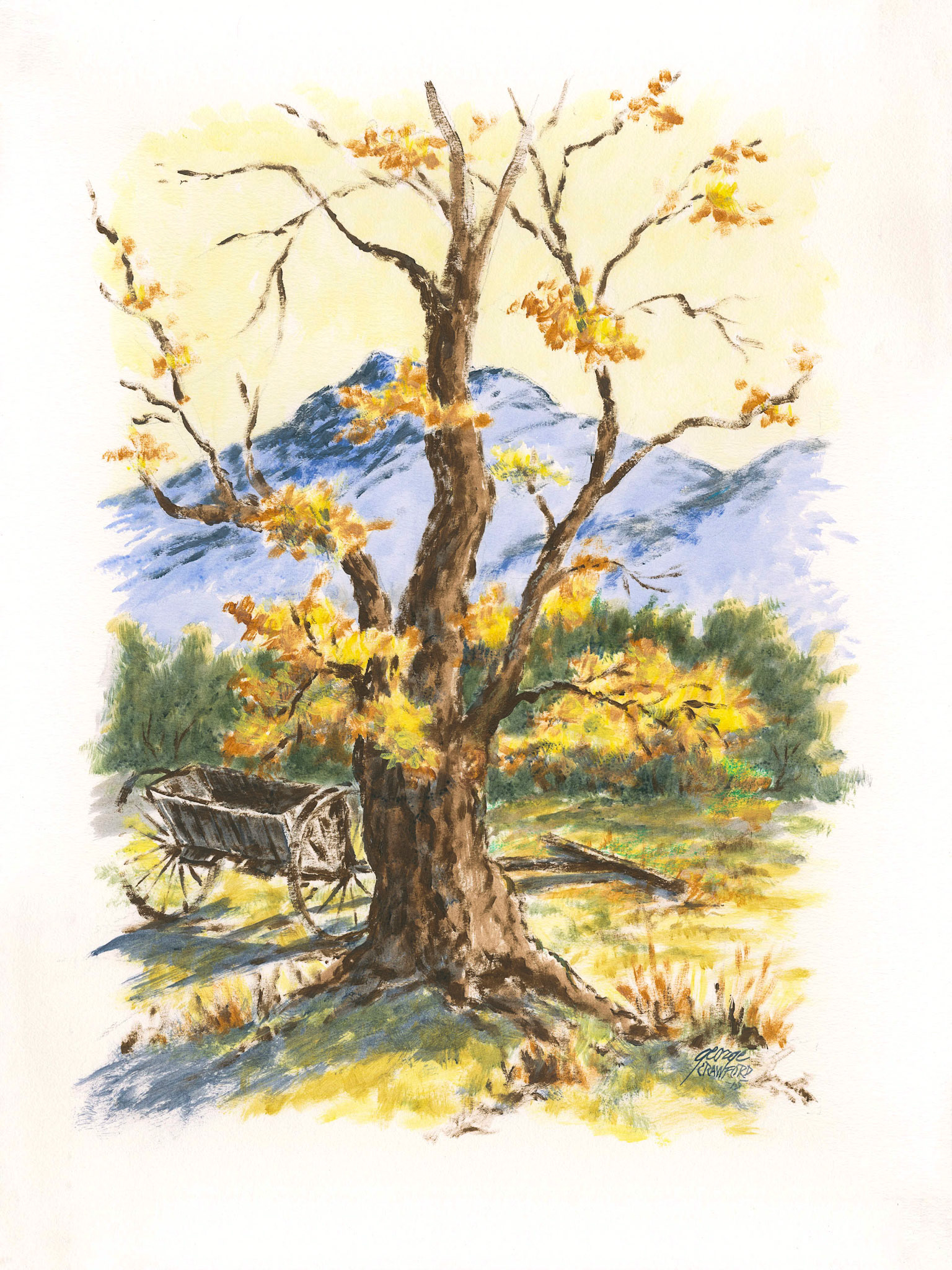 Untitled (Watercolor 15S); Acrylic watercolor on paper; 24 x 18 inches; © 2015