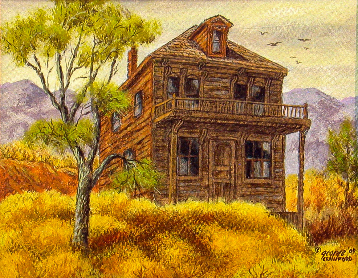 Forgotten Glory; 8 x 10 inches; Acrylic on panel; © 2009