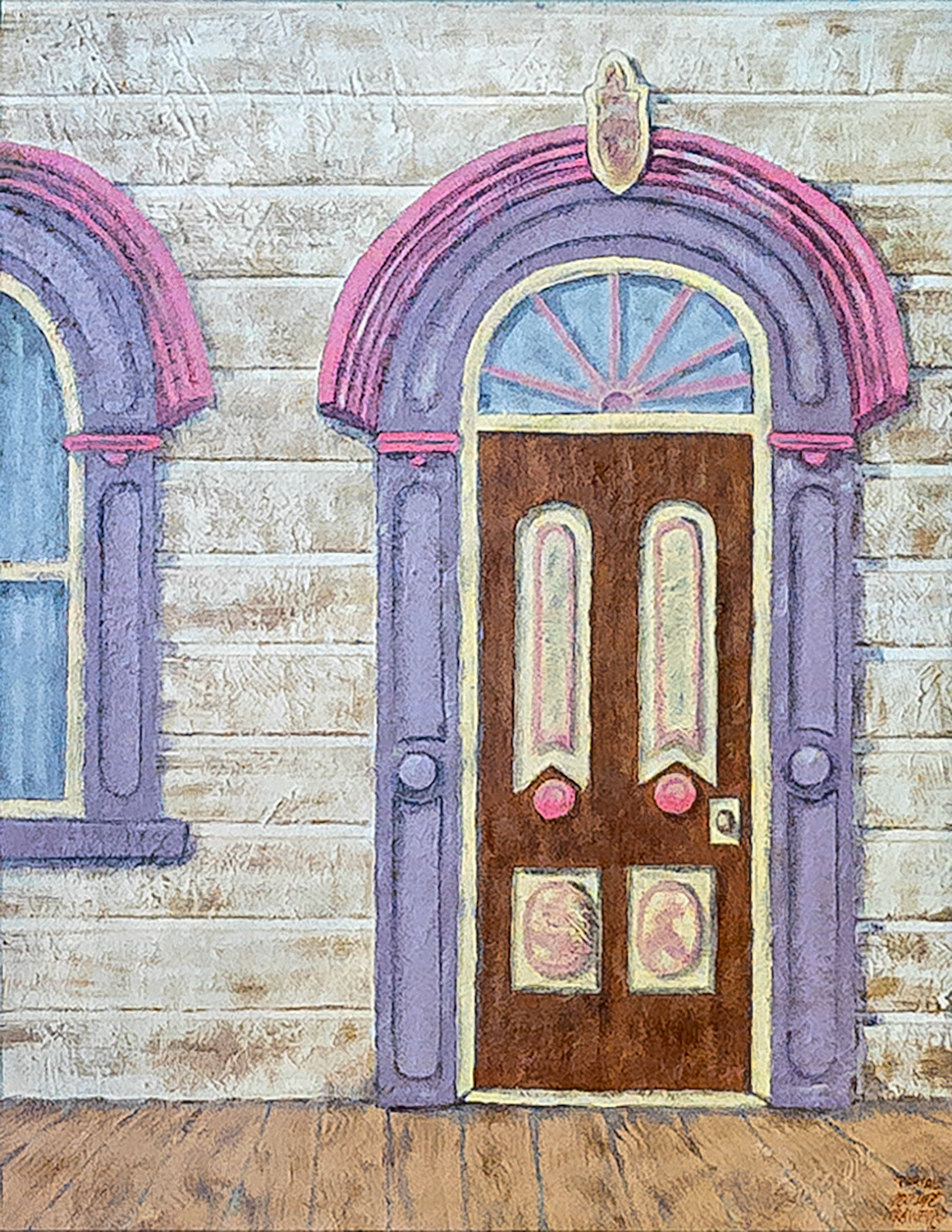 Portals; Acrylic on board; 30 x 24 inches; © 2012