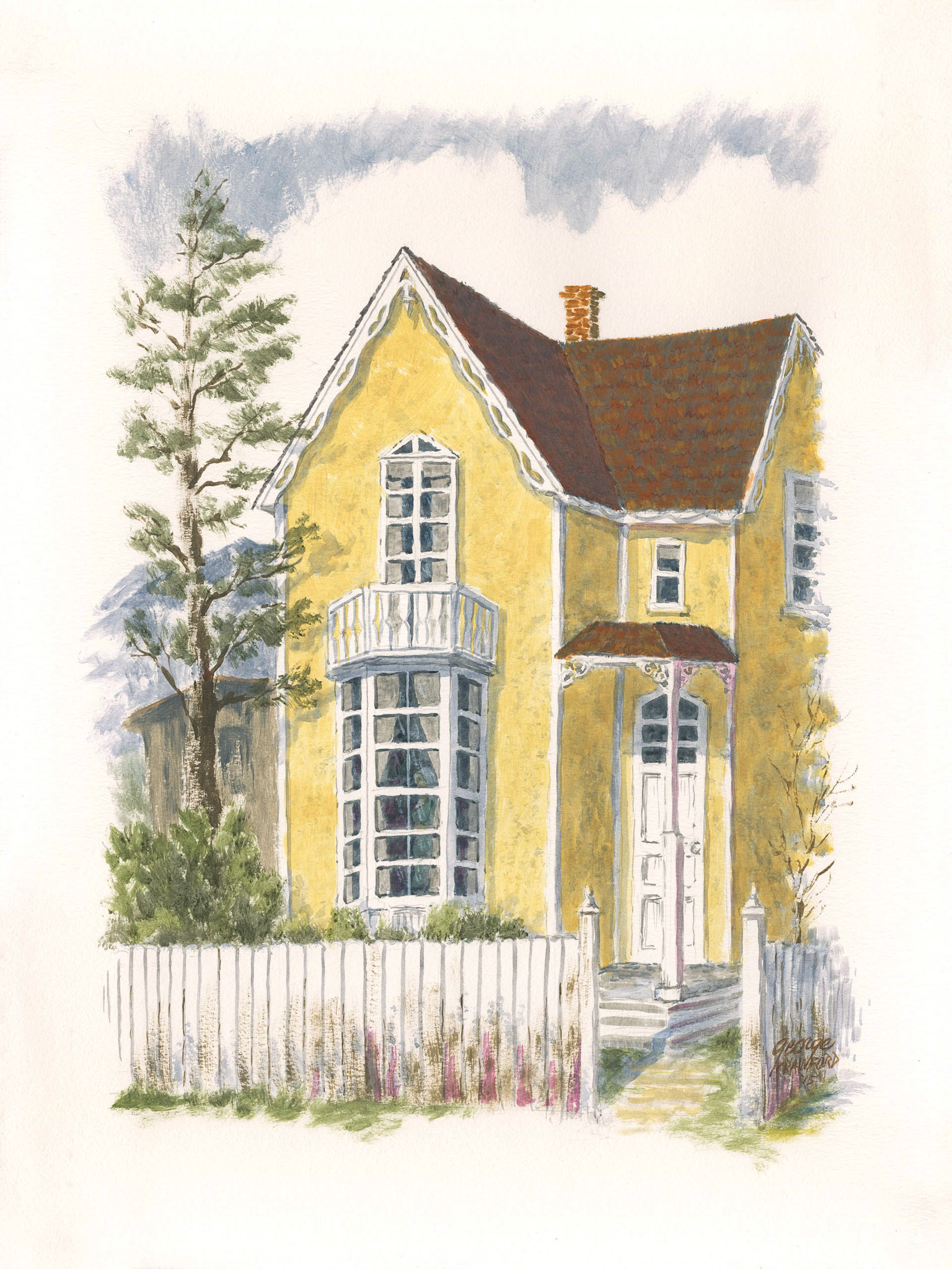 Untitled (Watercolor 15P); Acrylic watercolor on paper; 24 x 18 inches; © 2015