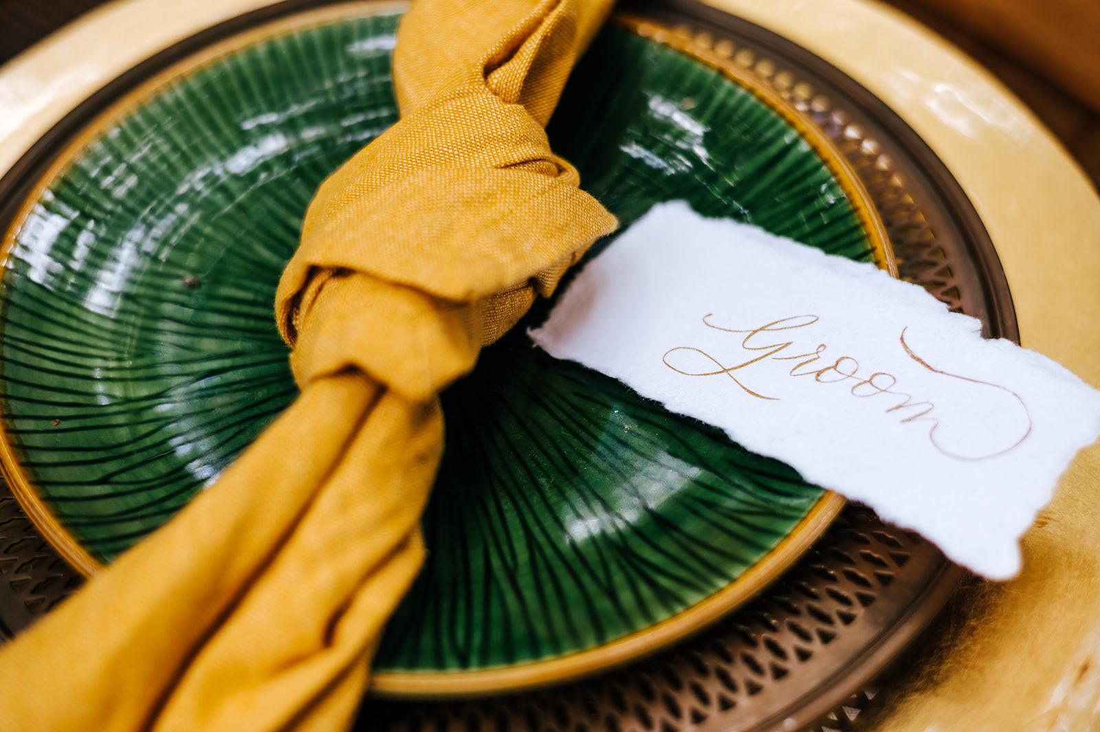 HANDMADE PAPER DECKLED EDGE PLACE CARDS - starting at $3.00