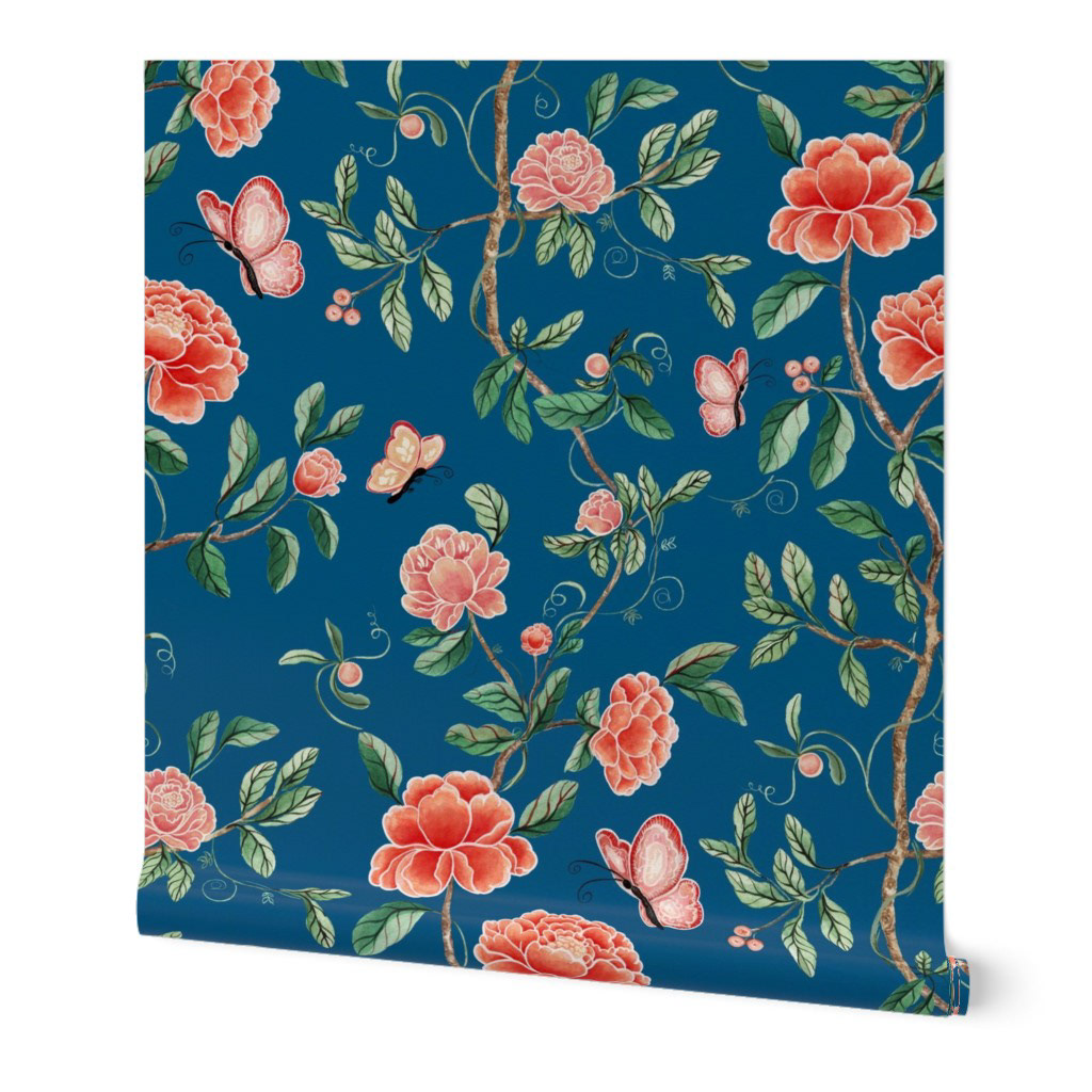 Chinioiserie Chic Wallpaper