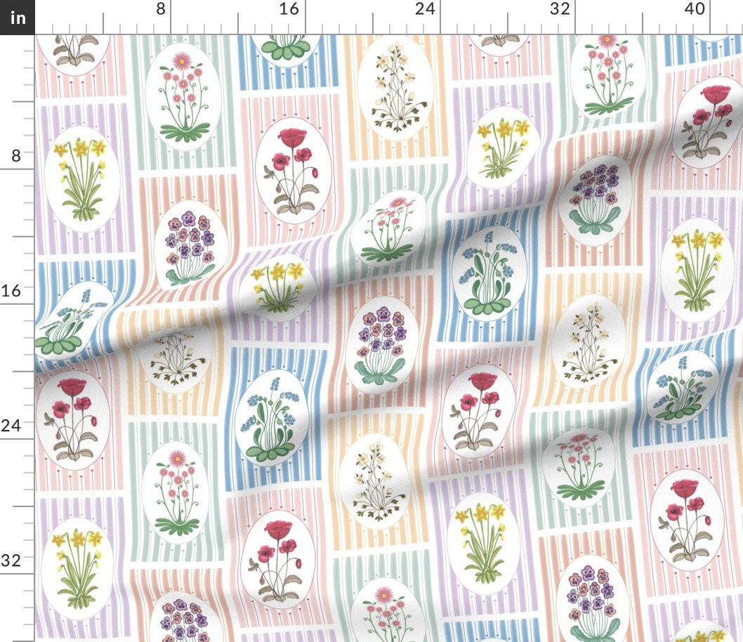 Spring Floral Collage