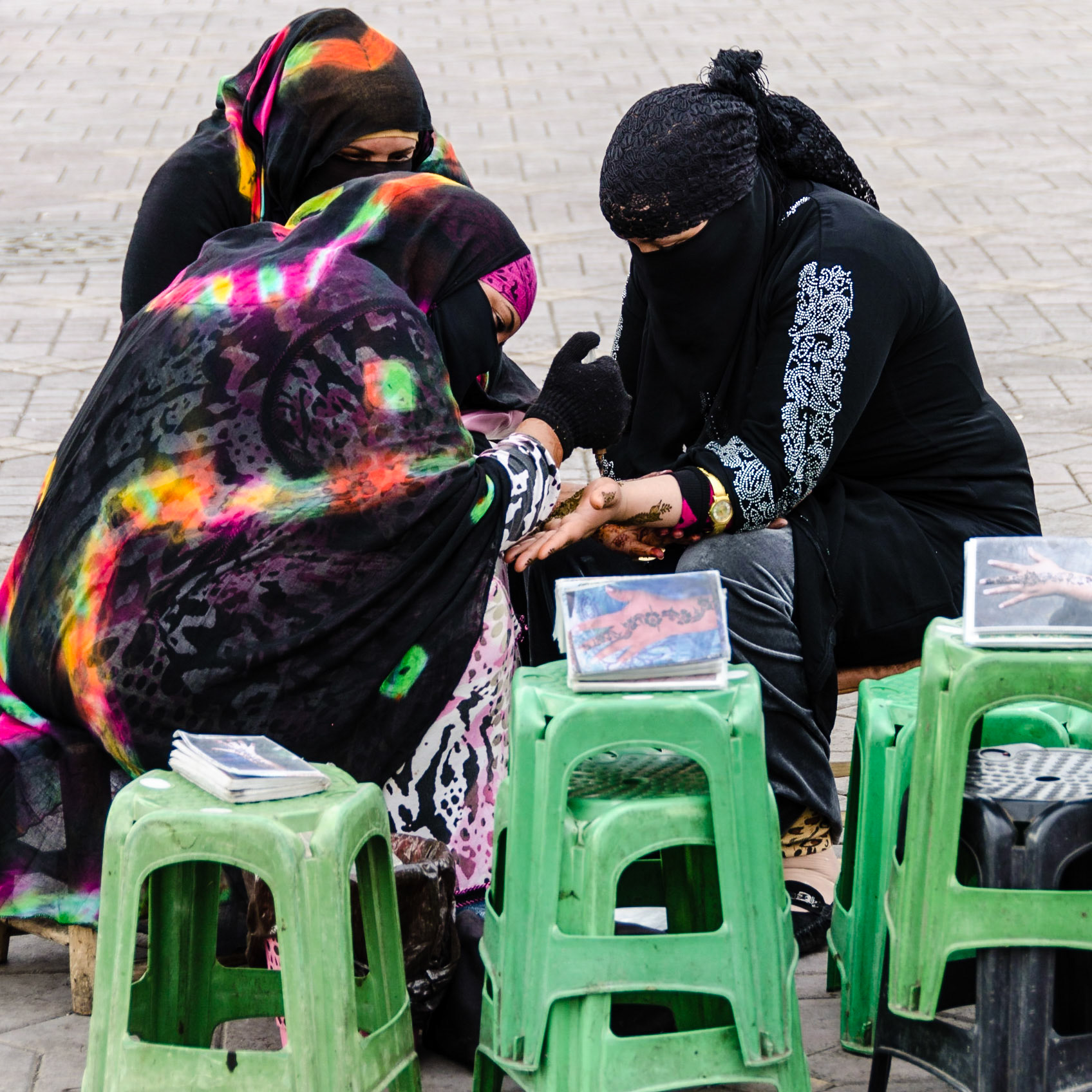 Djemaa El Fna, Marrakech, Morocco.
