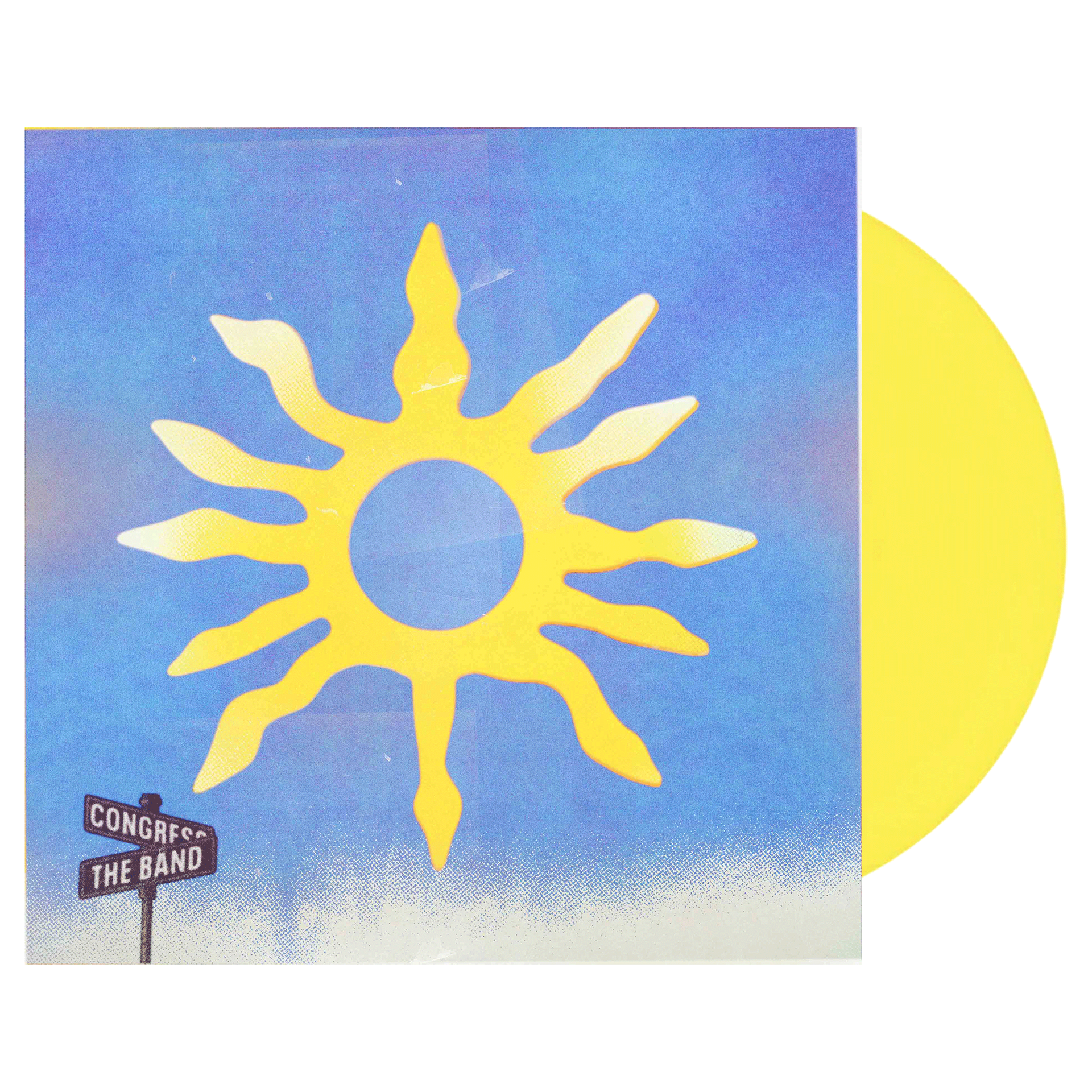 Congress The Band - Official Vinyl Packaging and Album Cover Design - by Aaron Stearns and Jonah Strong
