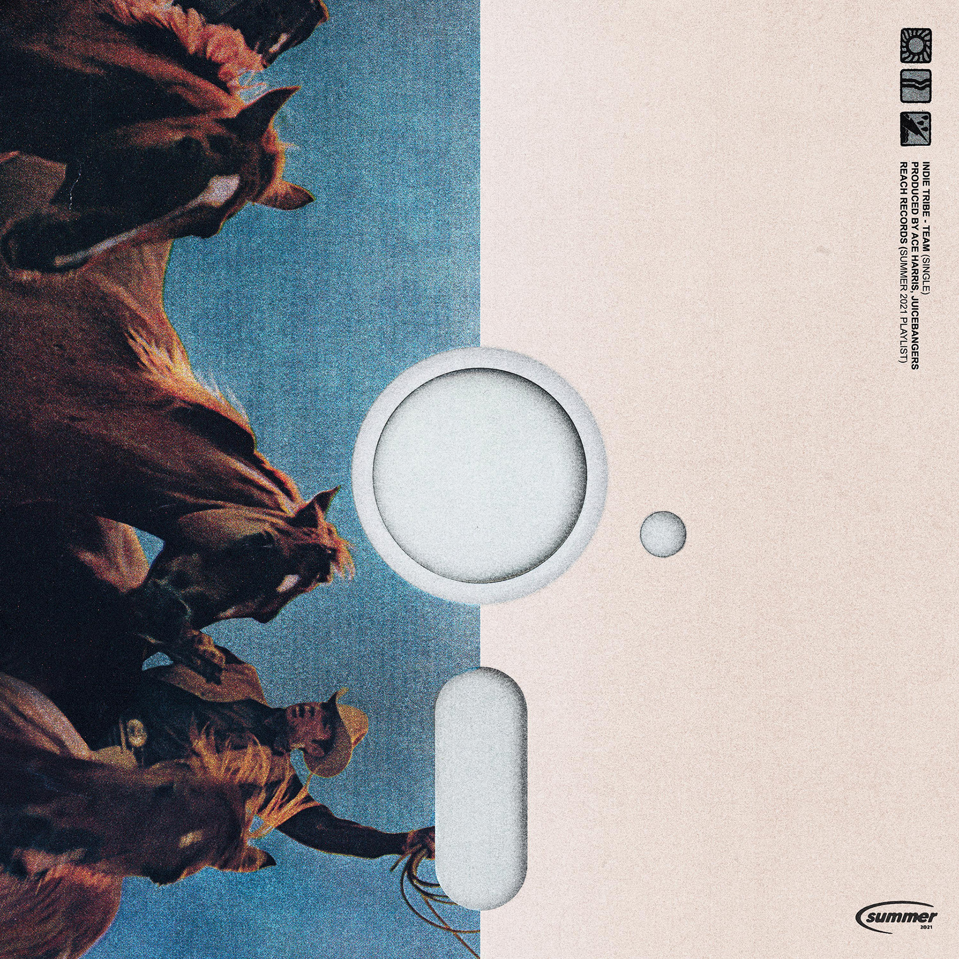 Indie Tribe - "TEAM" Single Cover
