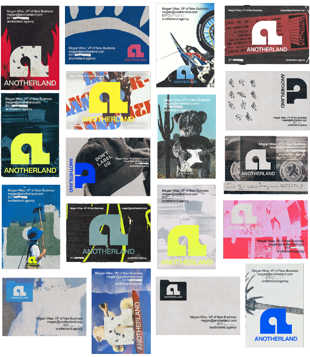Anotherland Business Cards