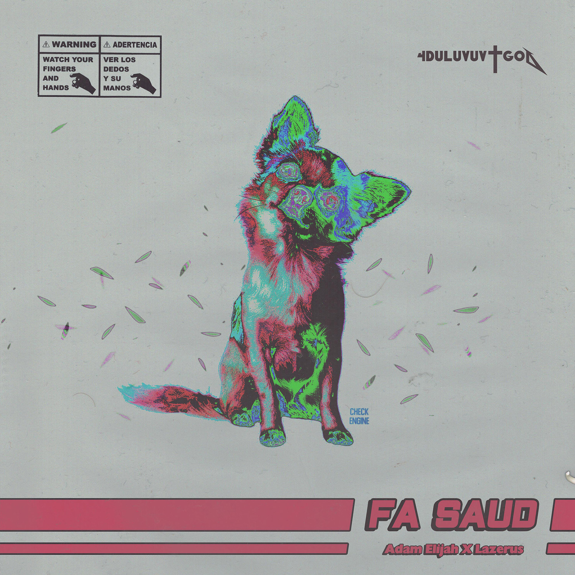 Adam Elijah - "FA SAUD" Single Cover