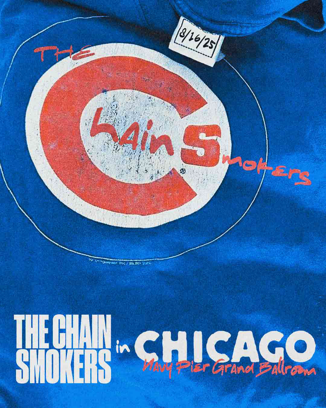 The Chainsmokers - Show Flyer