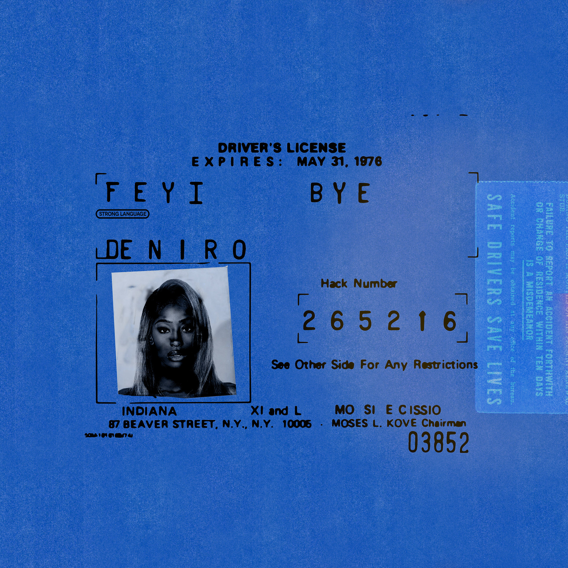 FEYI - Unused Single Cover Art - Art, Direction and Design by Jonah Strong