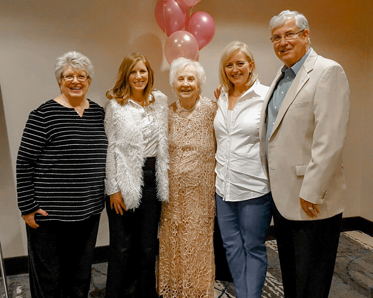 Joanie at Nanny's 90th BD