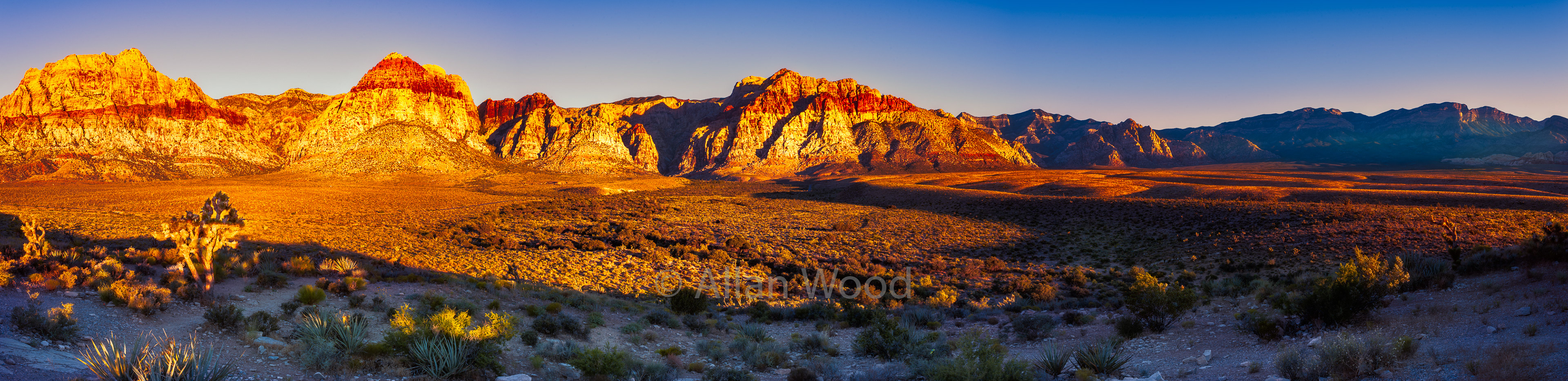 Sunrise, Red Rock Canyon, Nevada