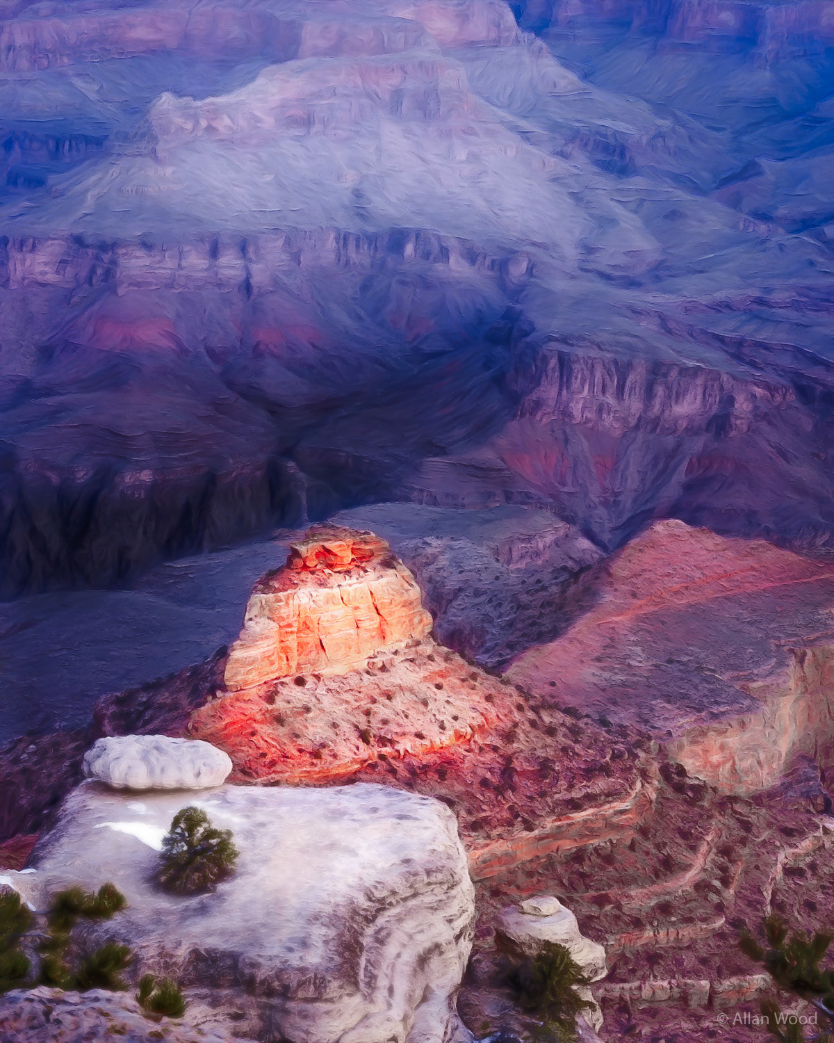 Grand Canyon, Sunrise Glow