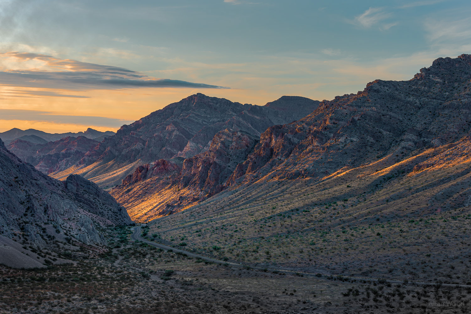 Sunrise in the Valley of Fire