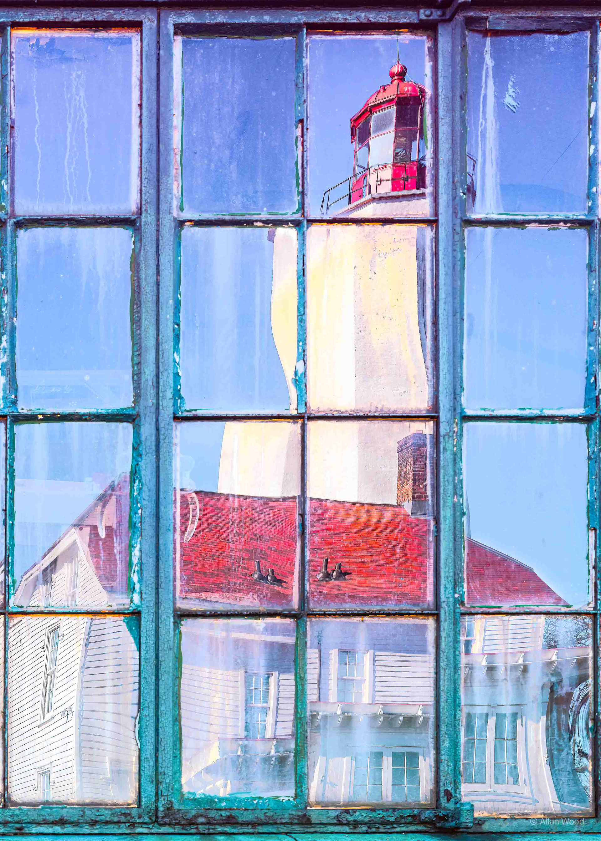 Sandy Hook Lighthouse Reflection