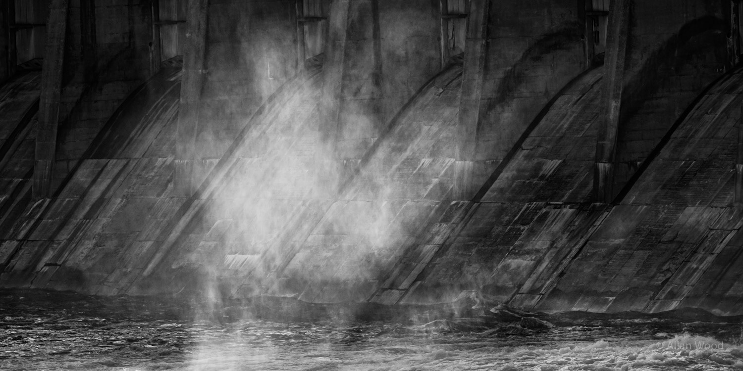 Curtain of Spray