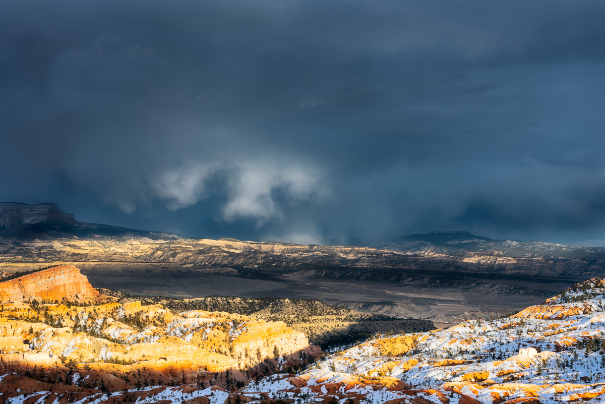 Aquarius Plateau Winter Storm