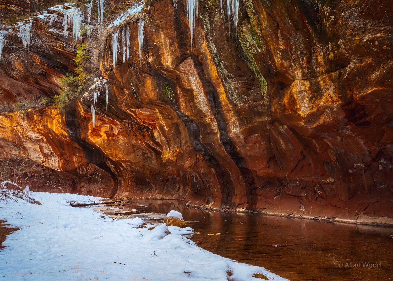 Striped Cliff, West Oak Creek