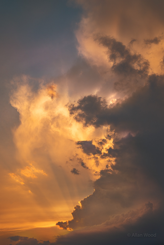 Sunset Storm Clouds