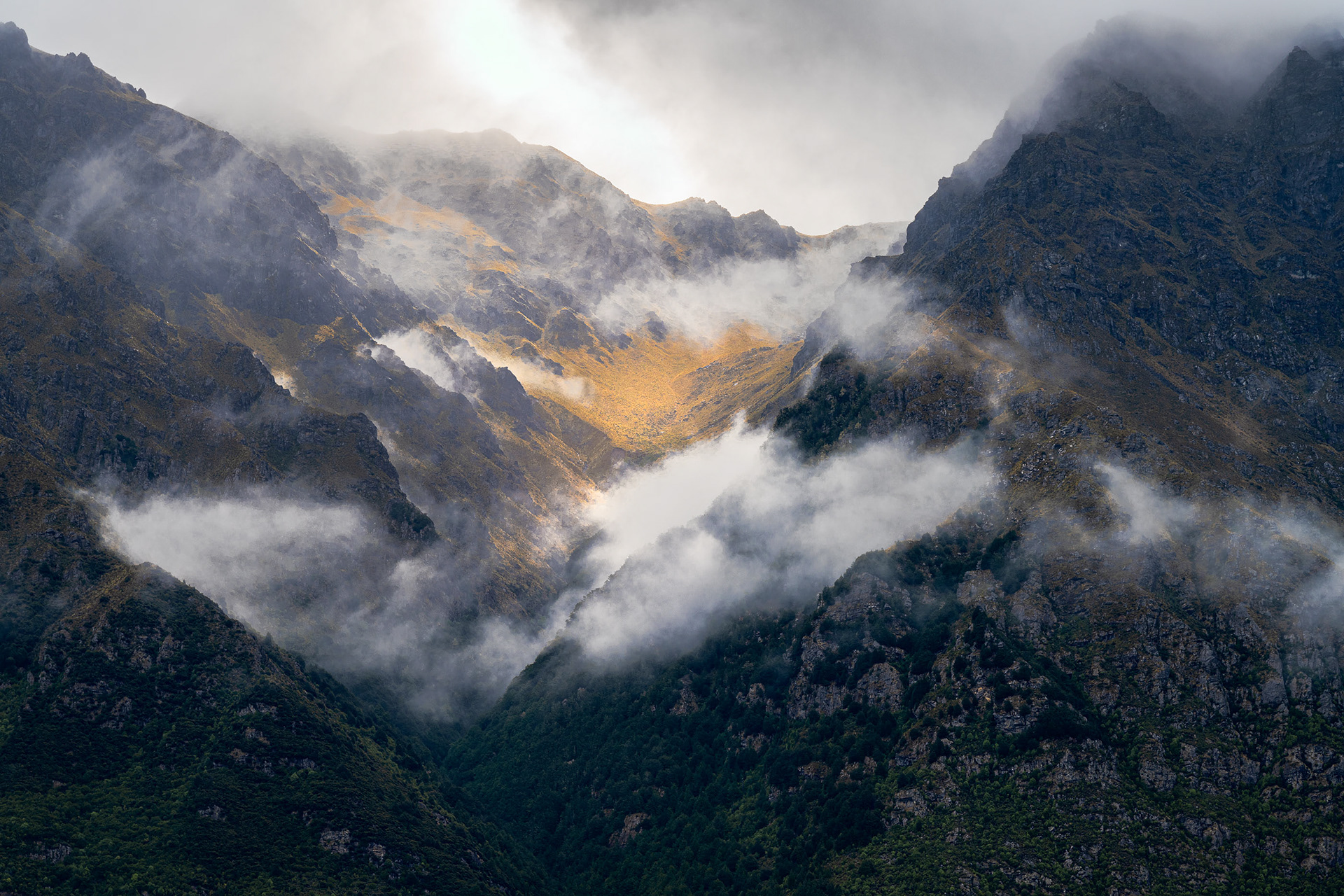 Bayonet Peaks, Lake Wakatipu