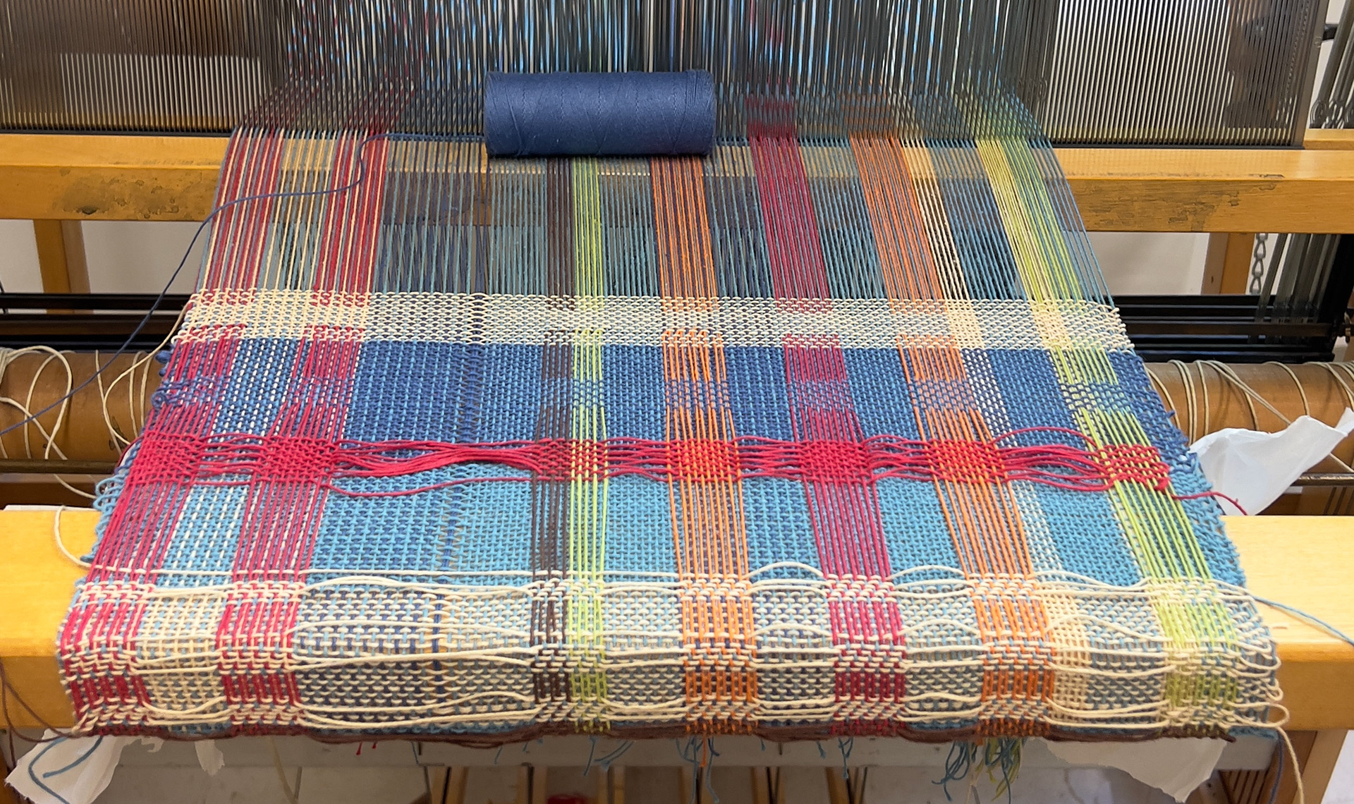 "Double Weave" process