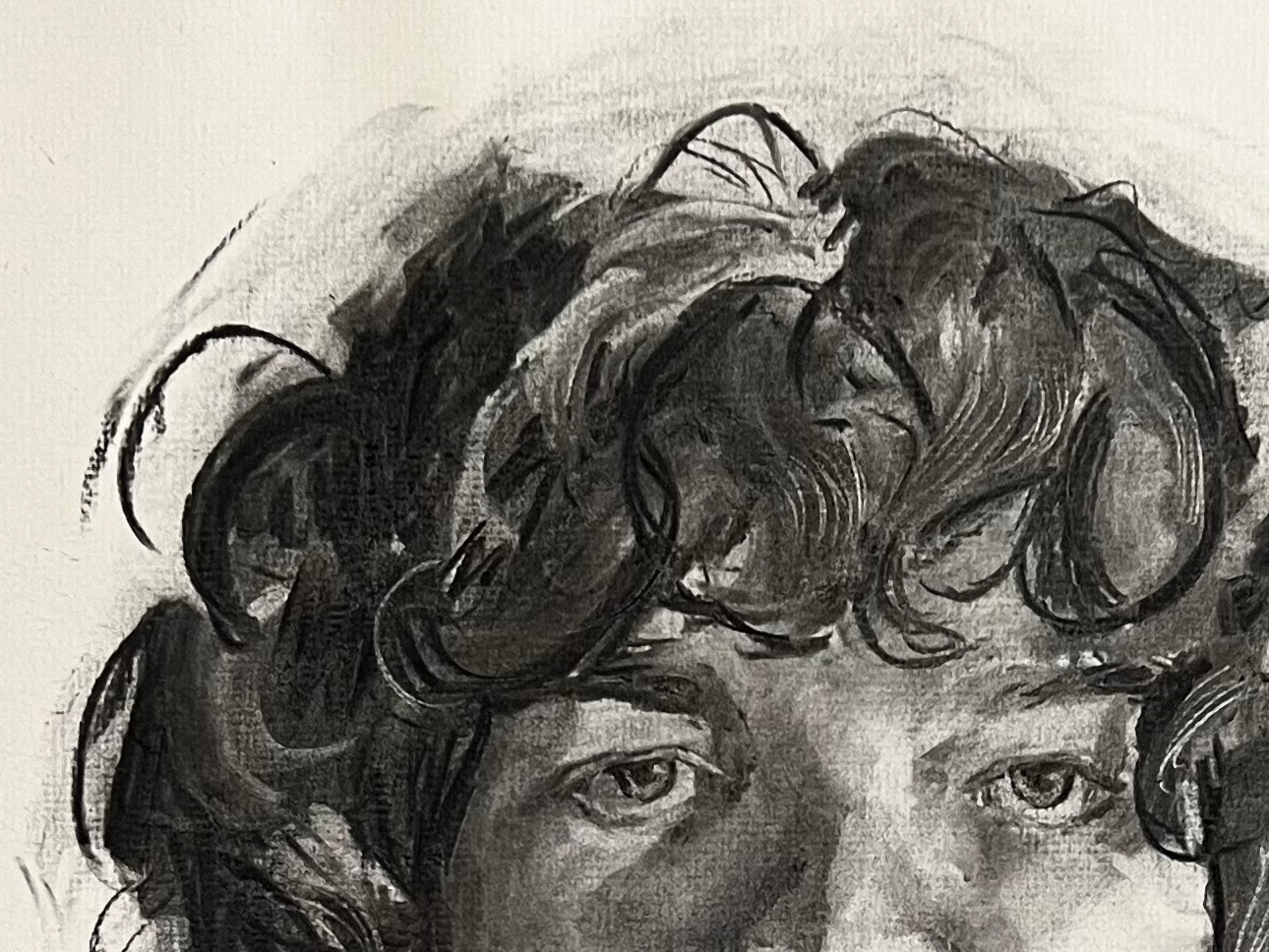 "Self Portrait" detail