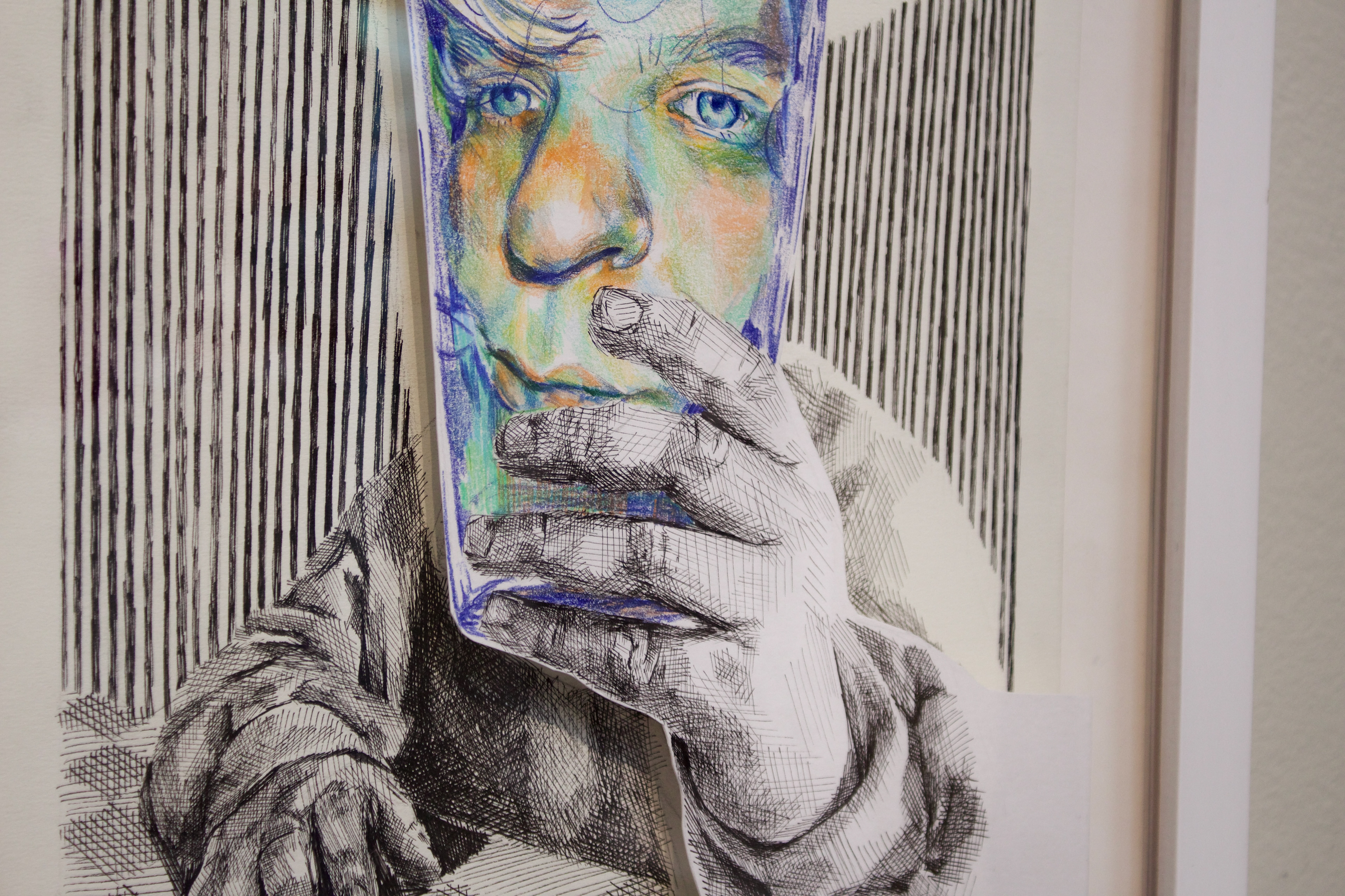 "Through the (Looking) Glass" detail