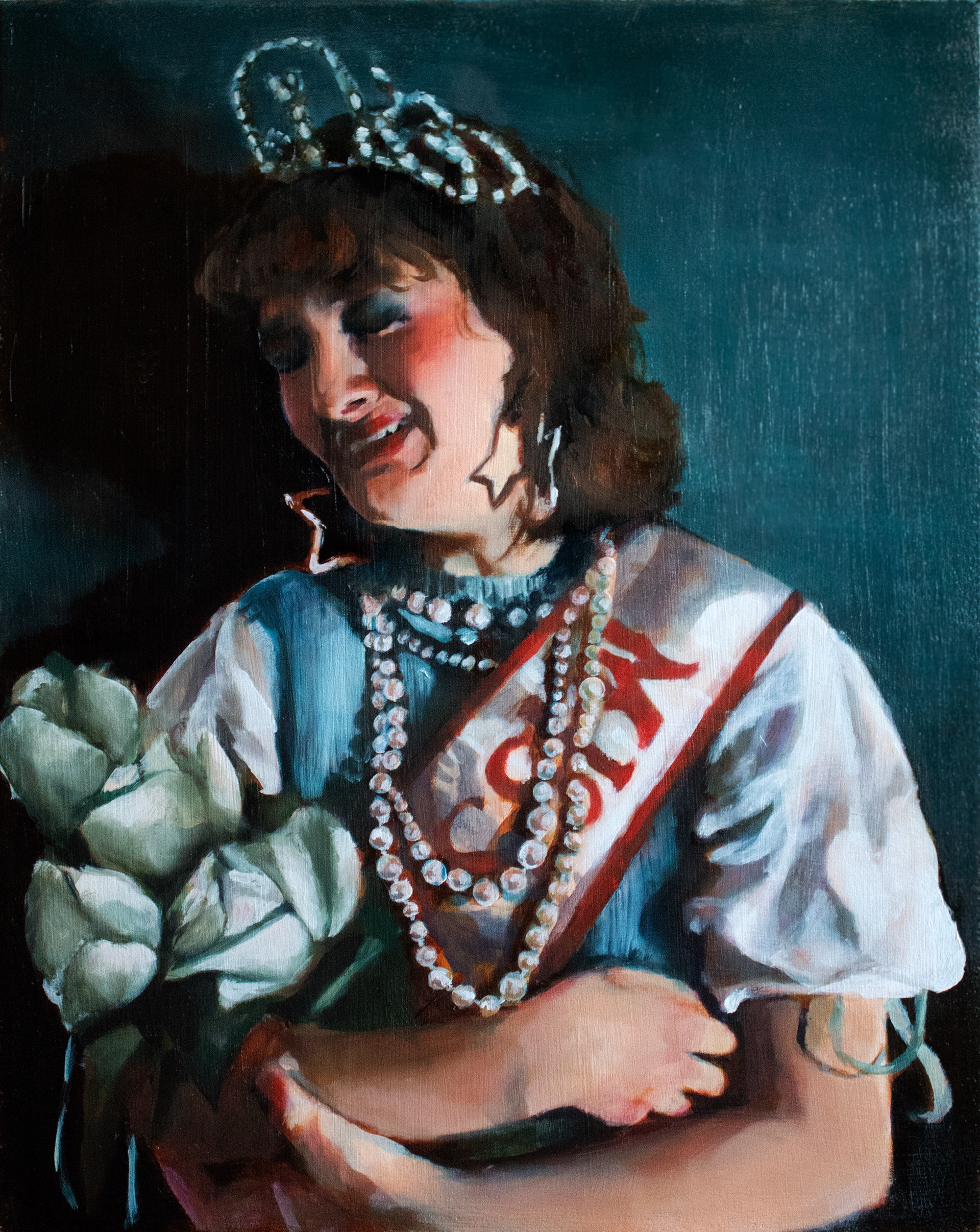 "Renaissance Man", Oil on Canvas, 20" x 16",  2023